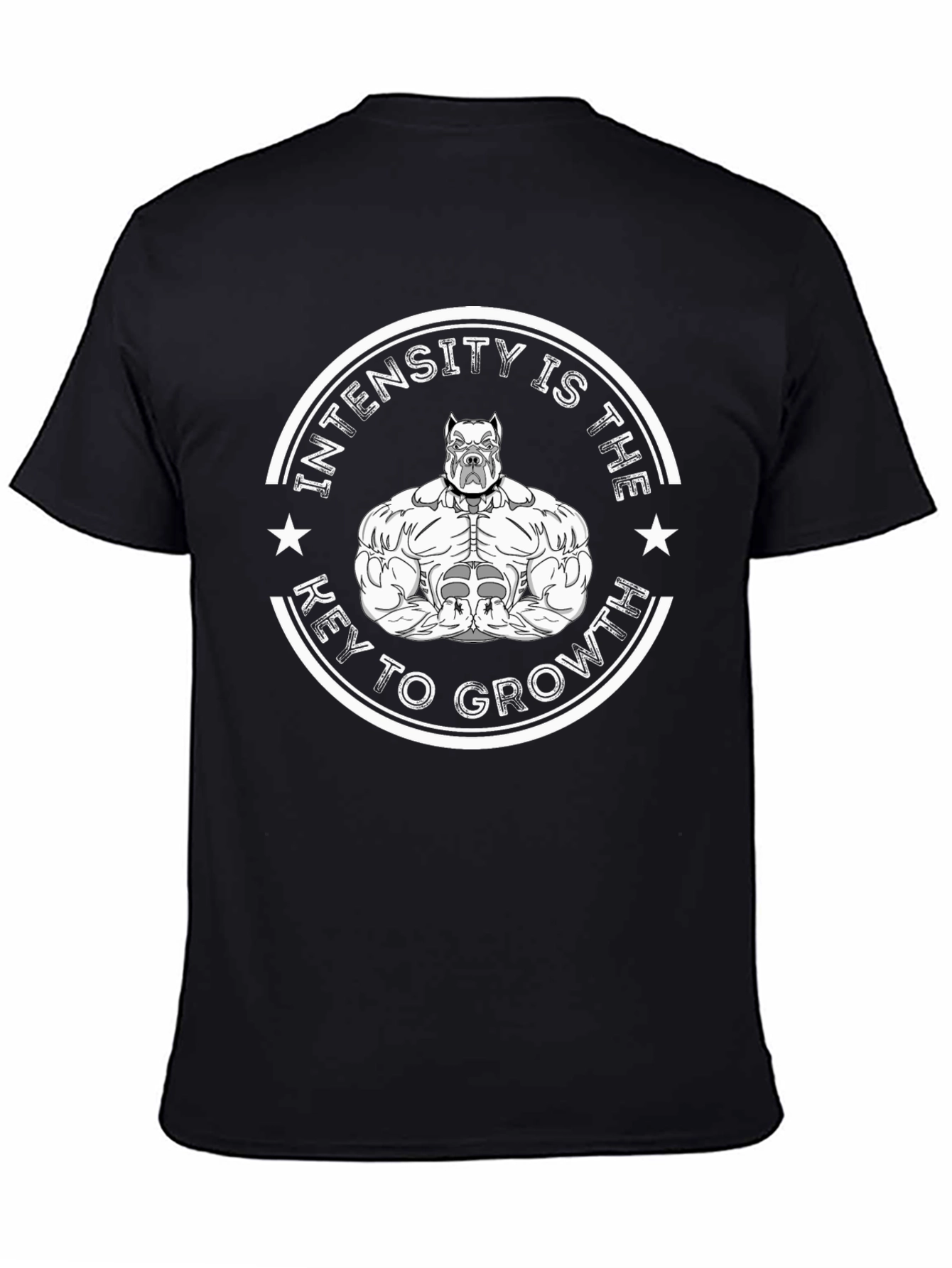 Intensity is the Key to Growth Pitbull T-Shirt