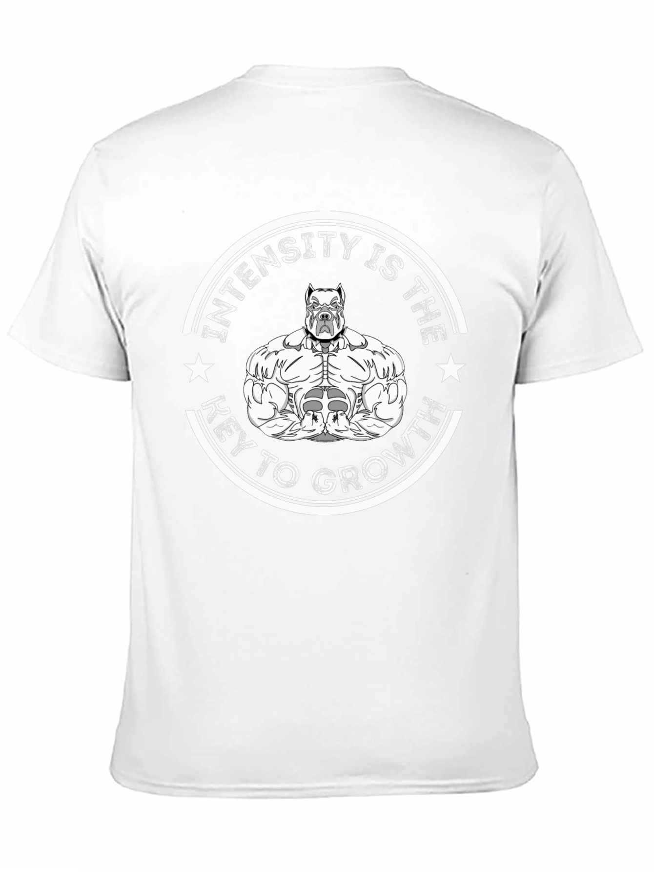 Intensity is the Key to Growth Pitbull T-Shirt