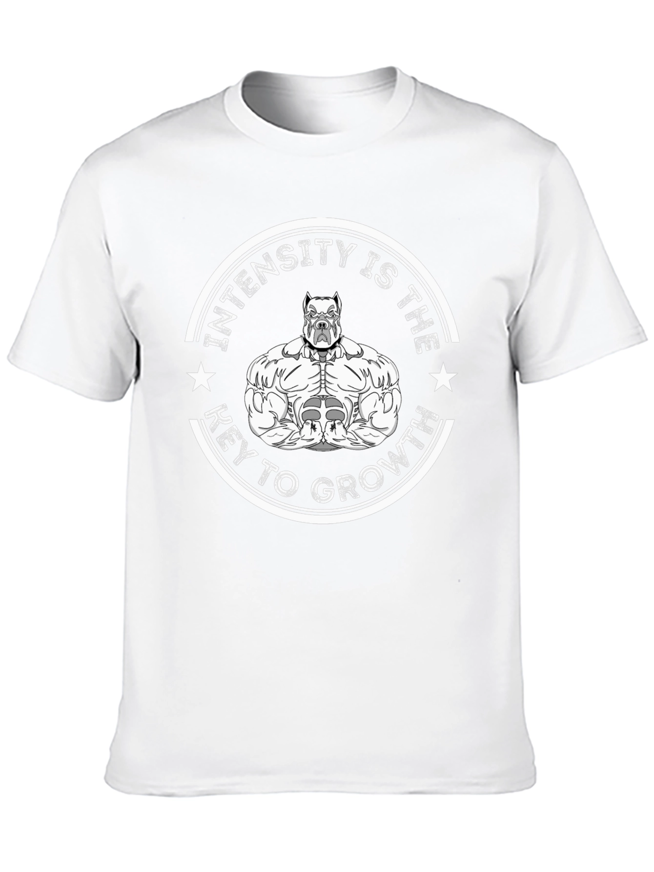 Intensity is the Key to Growth Pitbull T-Shirt