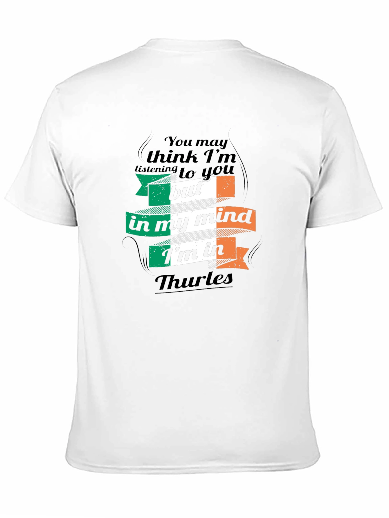 Irish Pride Thurles T-Shirt - Mens Black Tee