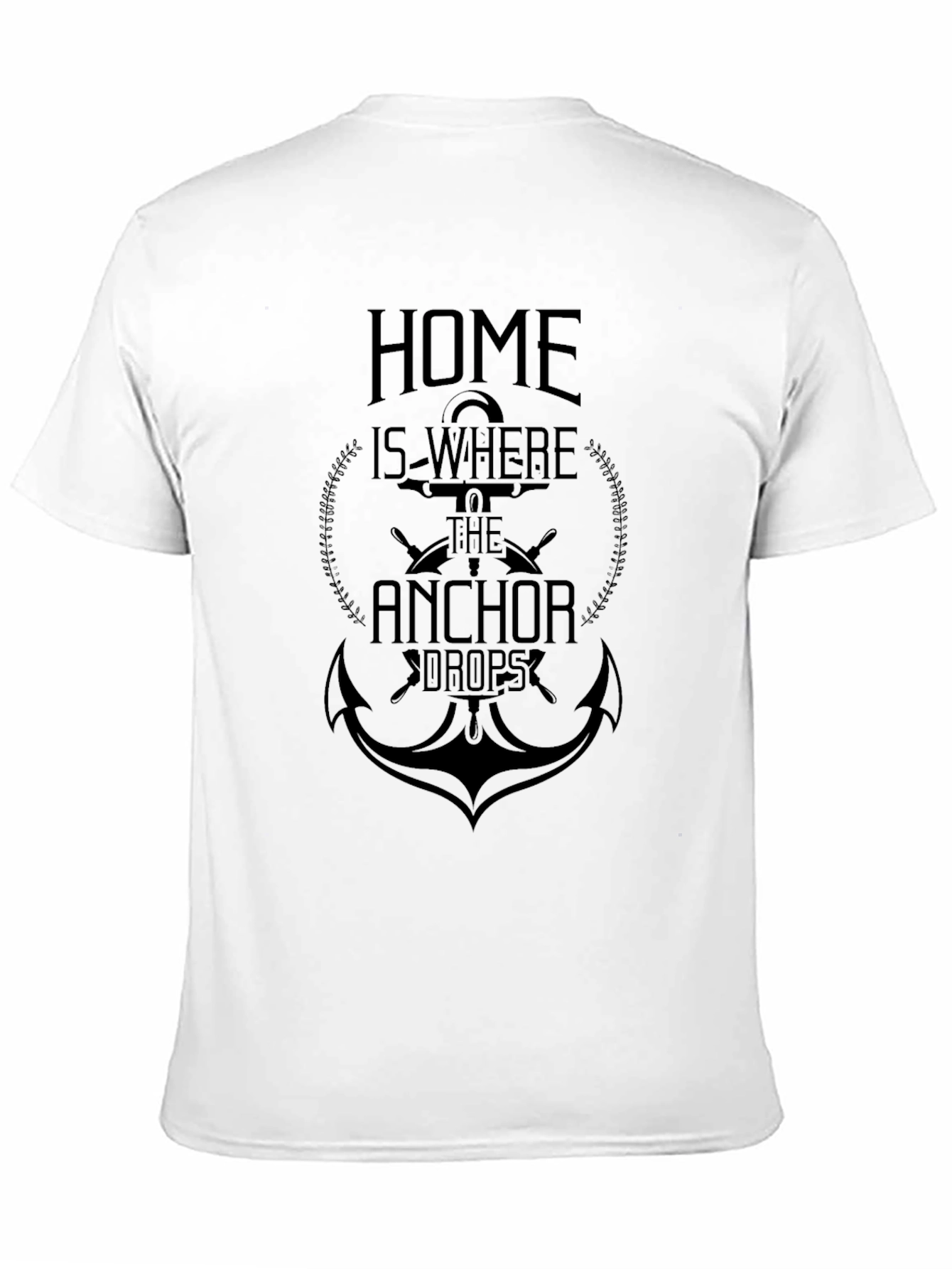 Home is Where the Anchor Drops Graphic Tee