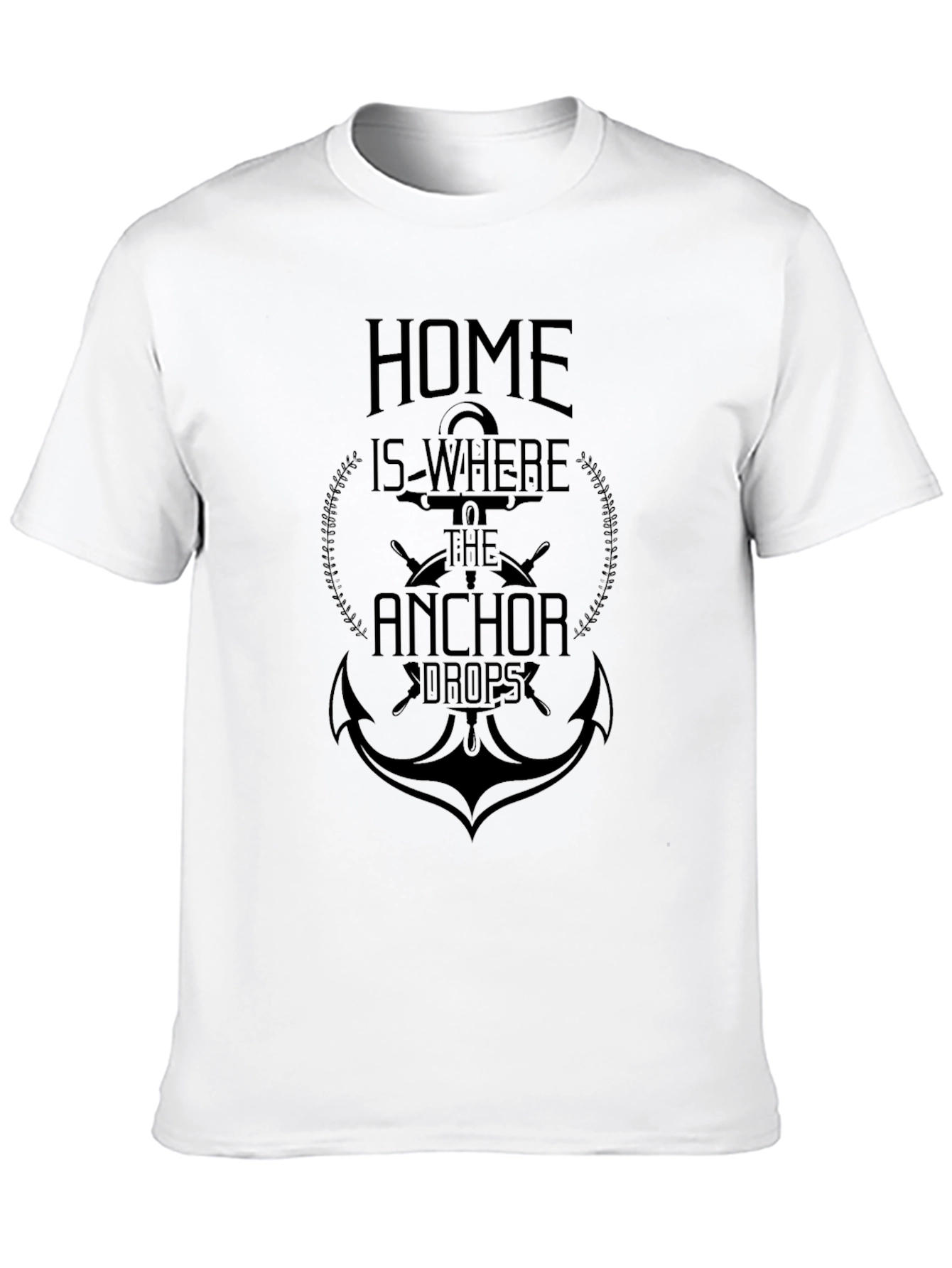 Home is Where the Anchor Drops Graphic Tee