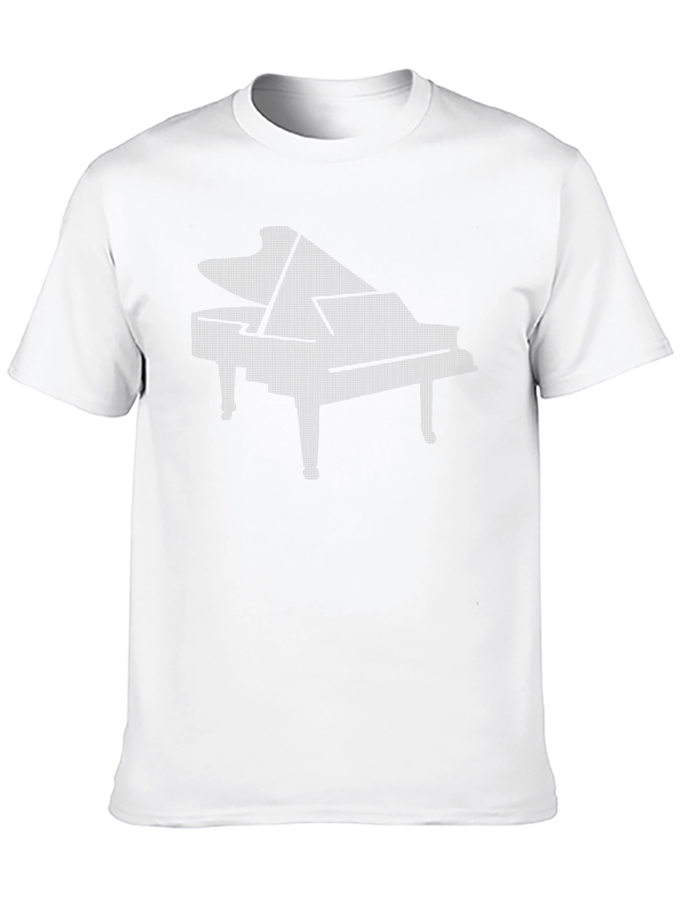 Piano Graphic T-Shirt - Cool Music Lover Tee