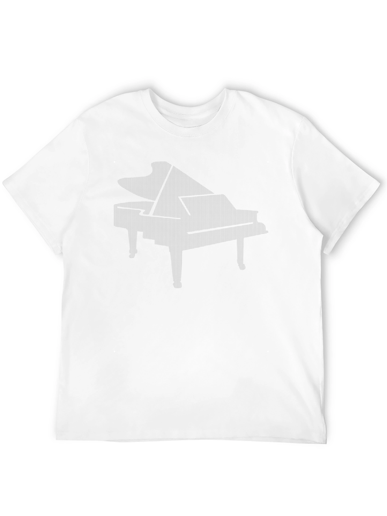 Piano Graphic T-Shirt - Cool Music Lover Tee