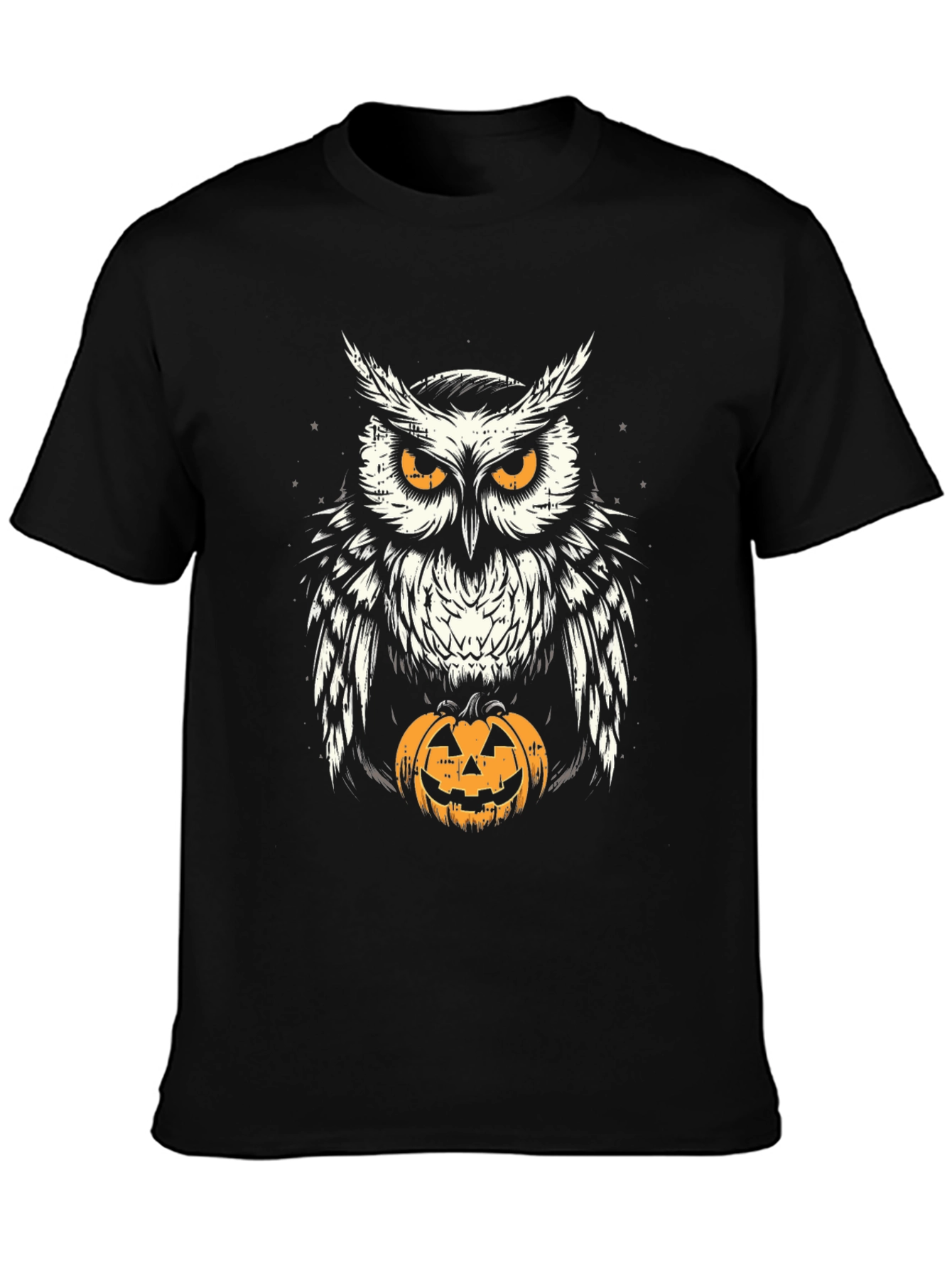 Owl & Pumpkin Halloween T-Shirt