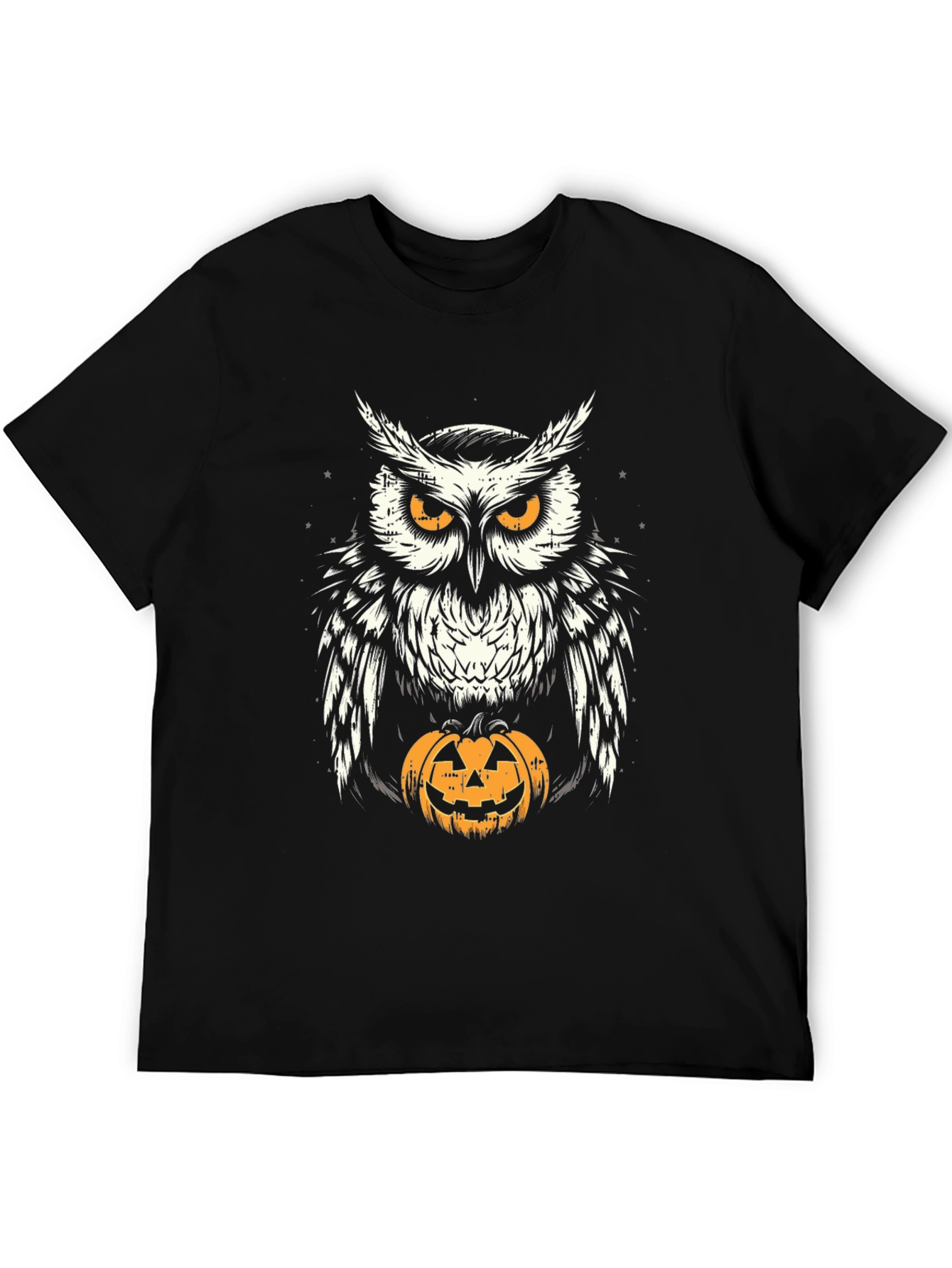 Owl & Pumpkin Halloween T-Shirt