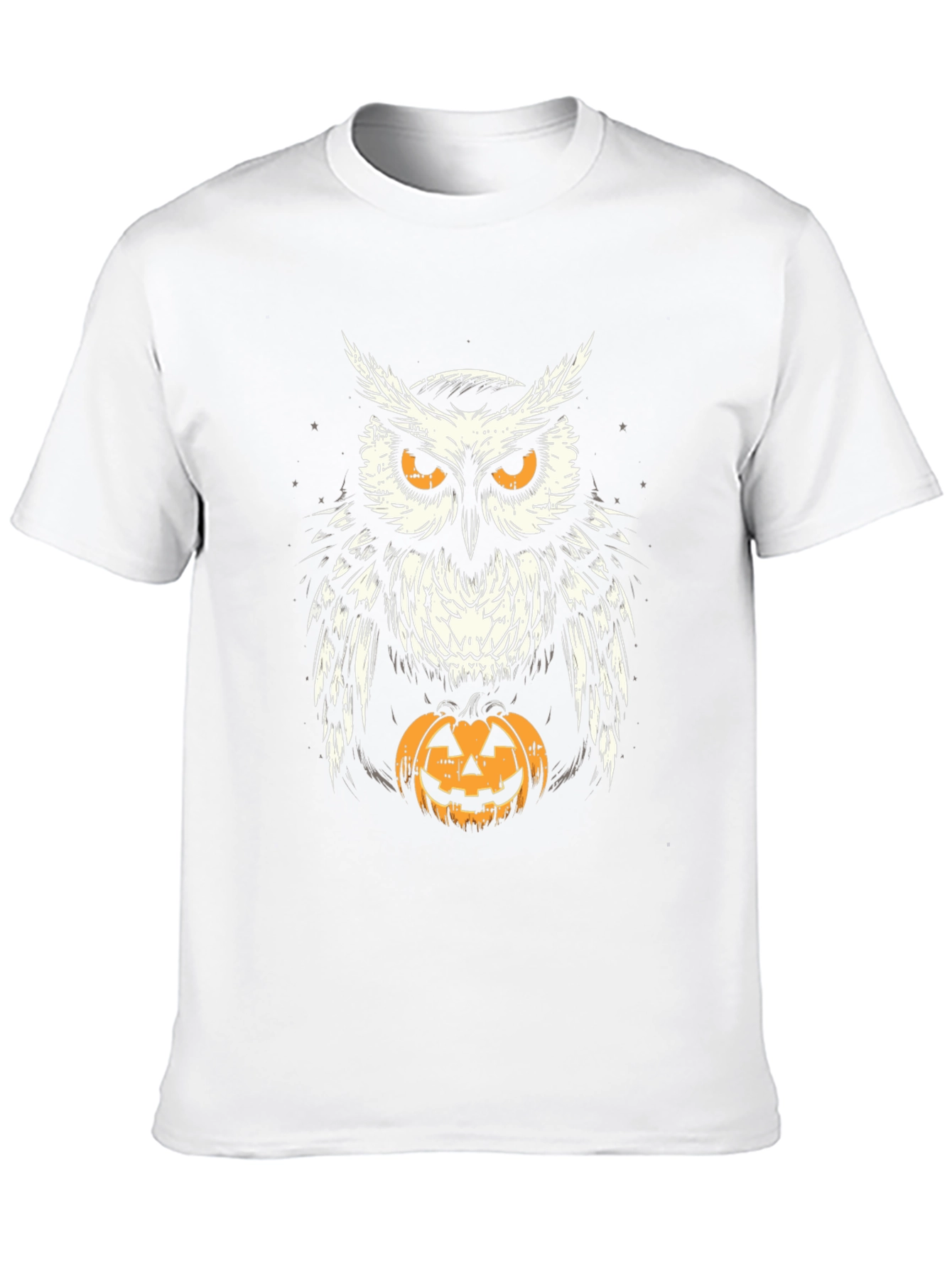 Owl & Pumpkin Halloween T-Shirt