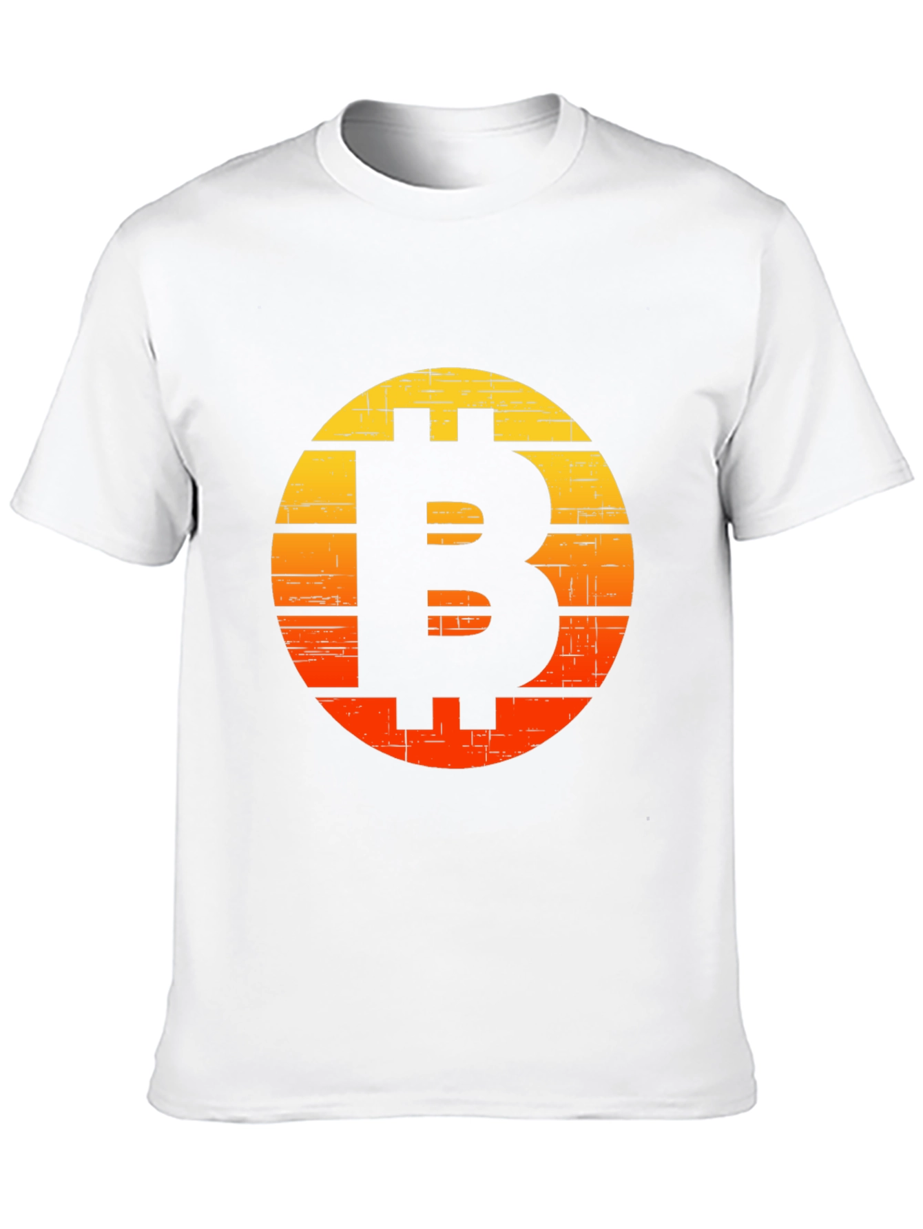 Bitcoin Sunset Graphic T-Shirt