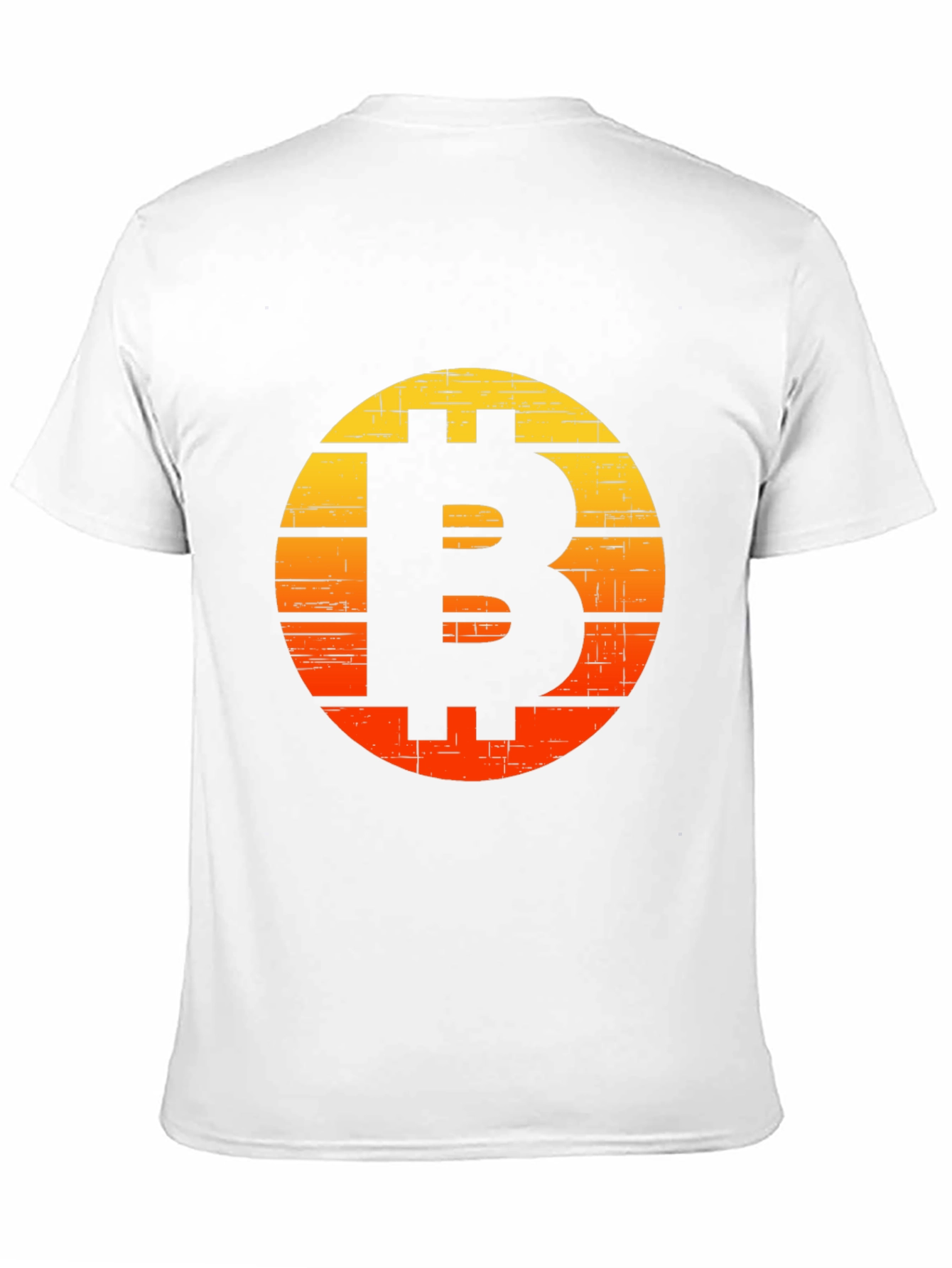 Bitcoin Sunset Graphic T-Shirt