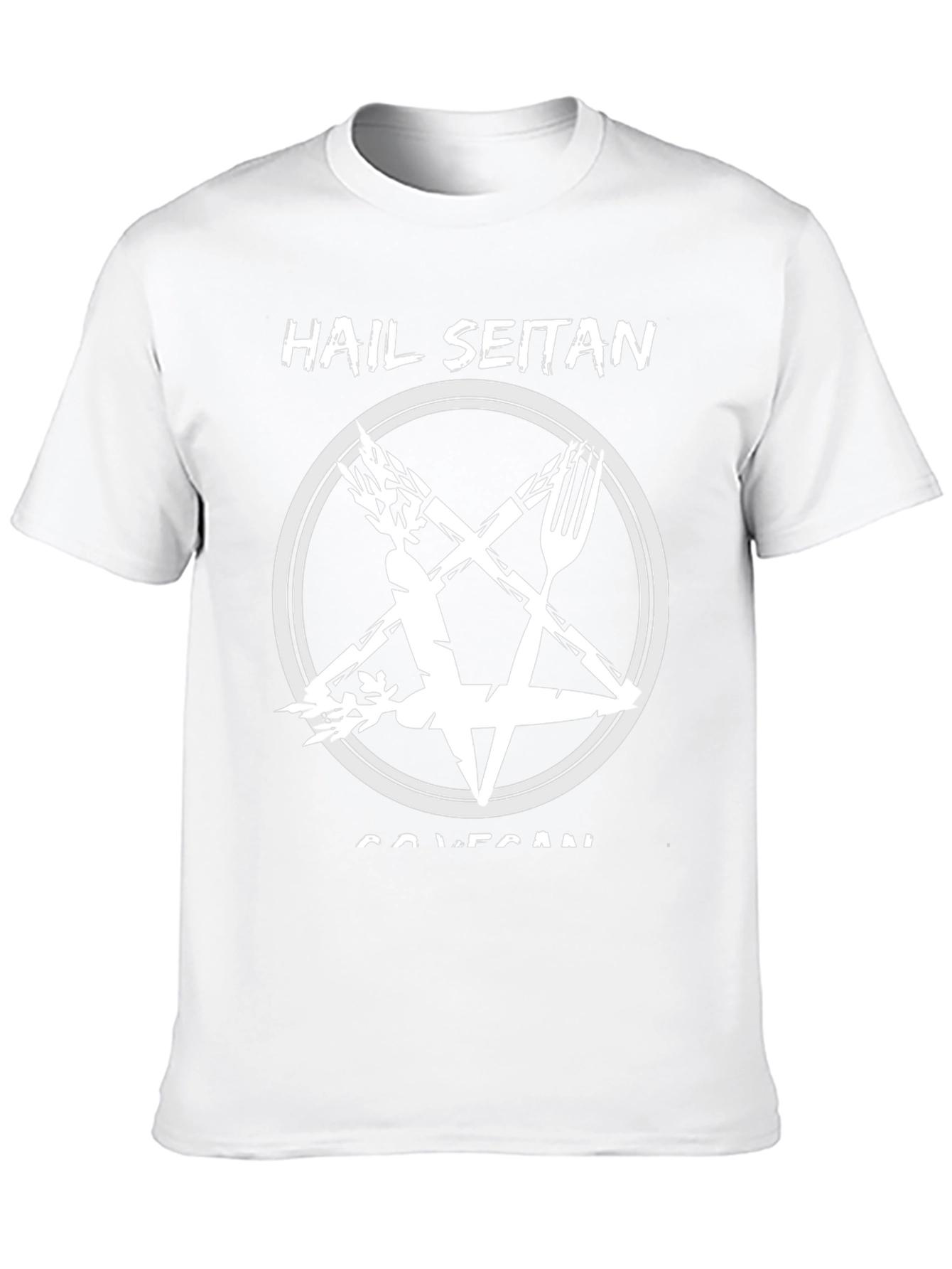 Hail Seitan Vegan T-Shirt - Funny Graphic Tee