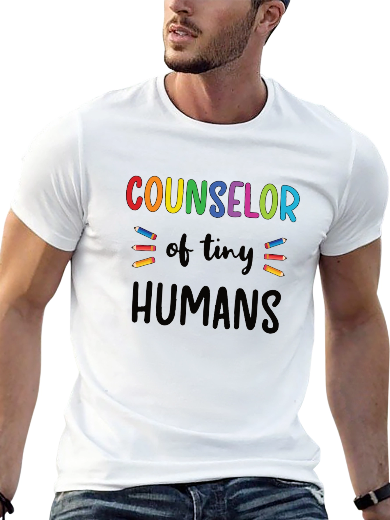 Counselor of Tiny Humans Graphic Tee