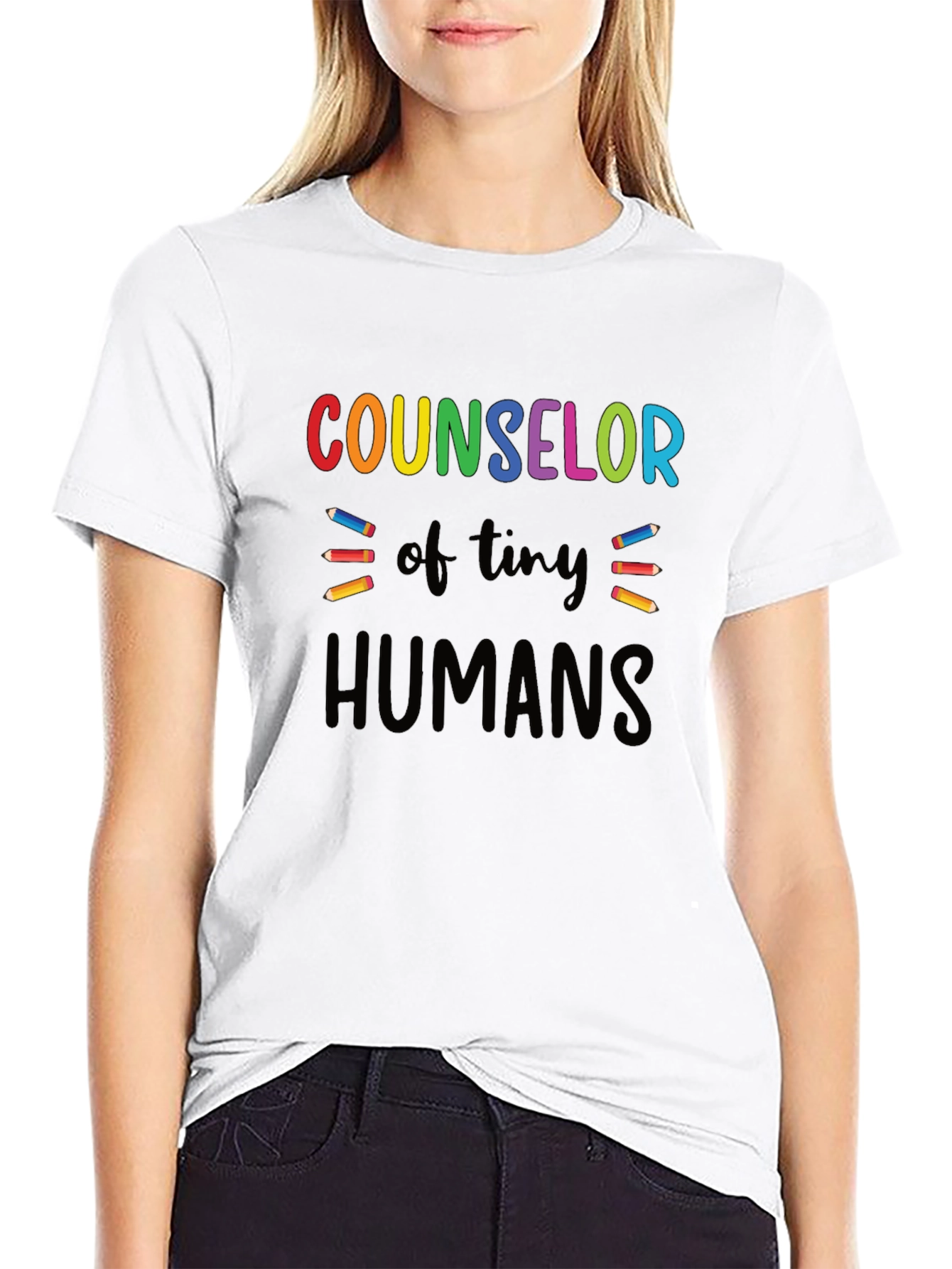 Counselor of Tiny Humans Graphic Tee
