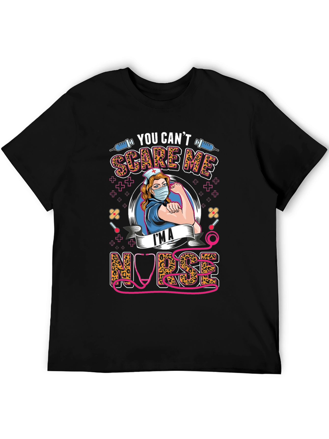 You Cant Scare Me Im A Nurse T-Shirt
