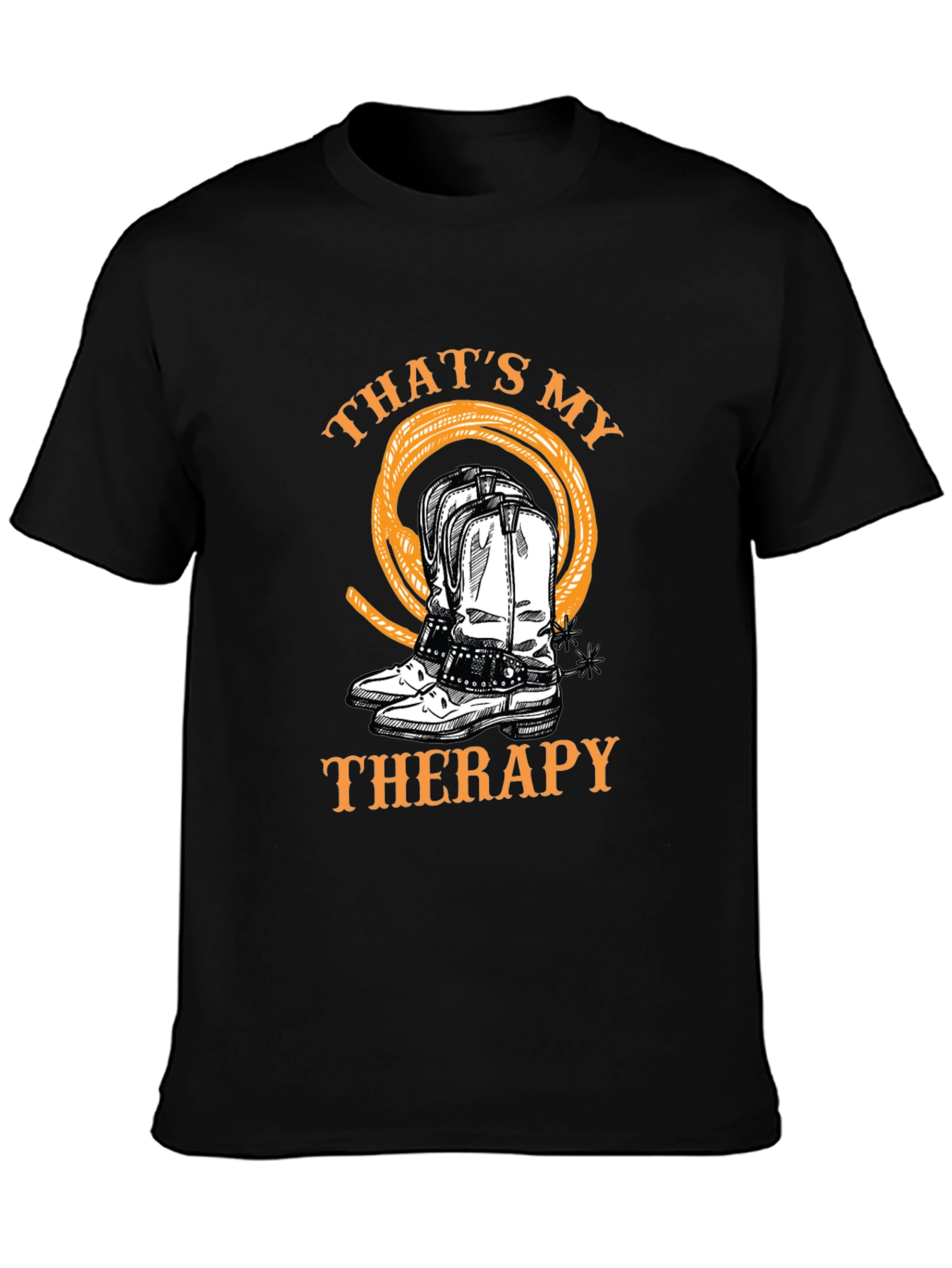 Cowboy Boots Therapy T-Shirt