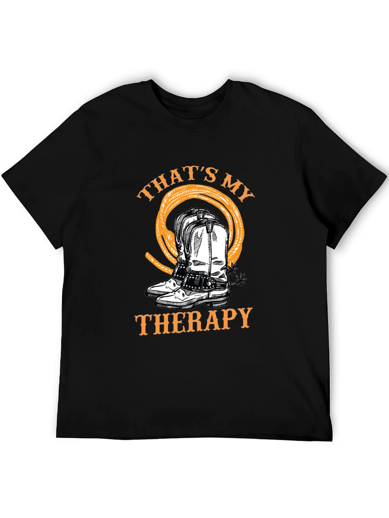 Cowboy Boots Therapy T-Shirt