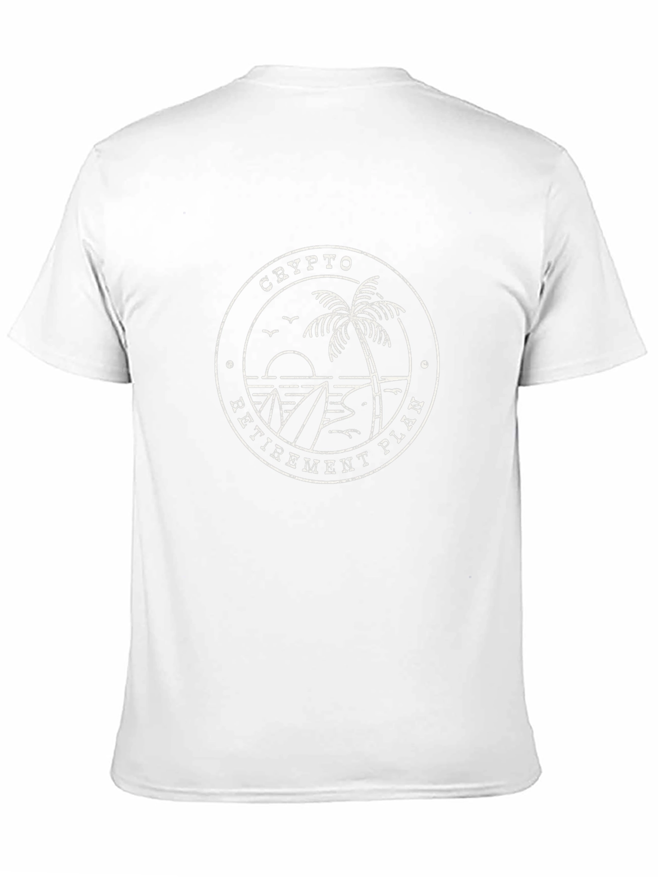 Crypto Retirement Plan Graphic Tee