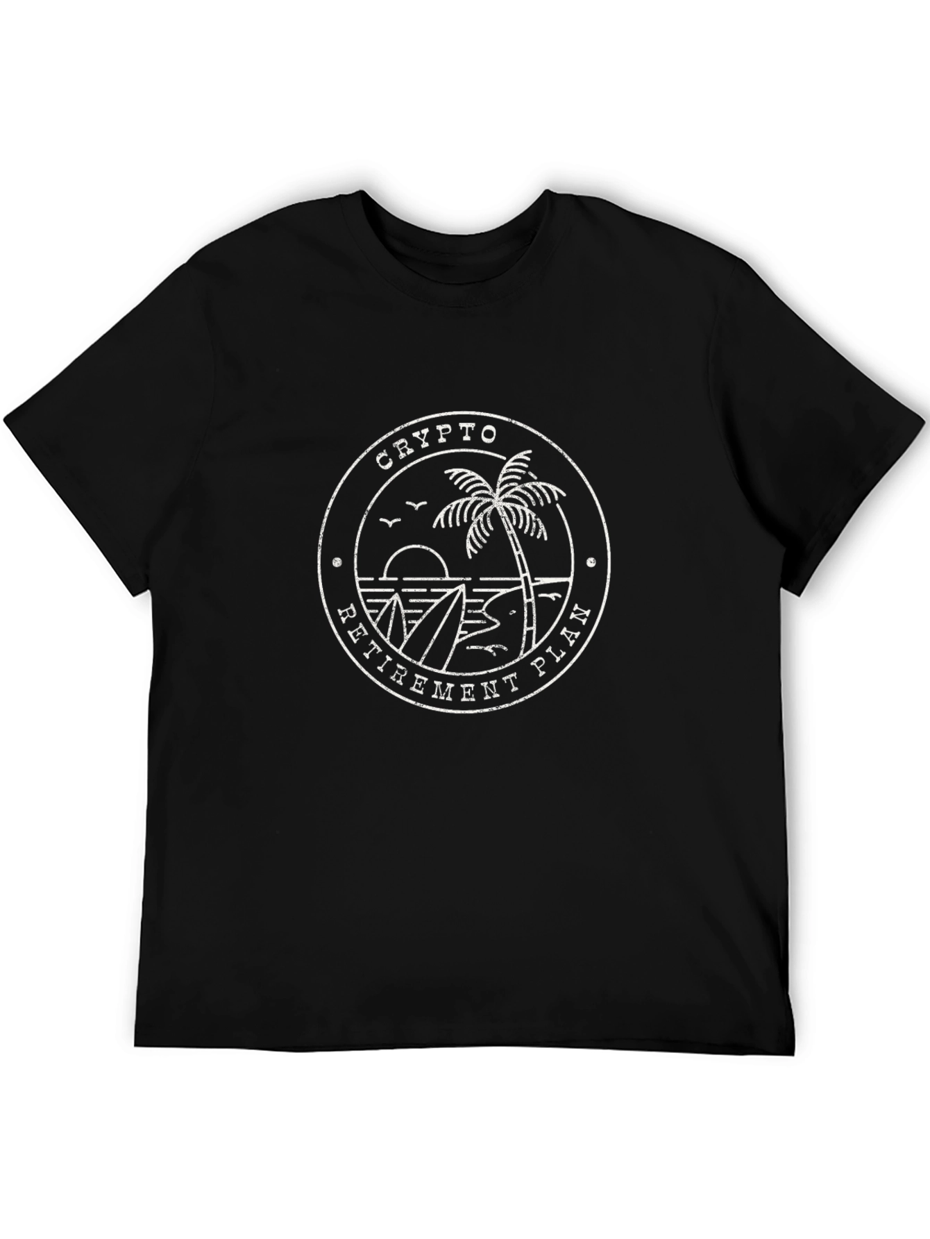 Crypto Retirement Plan Graphic Tee