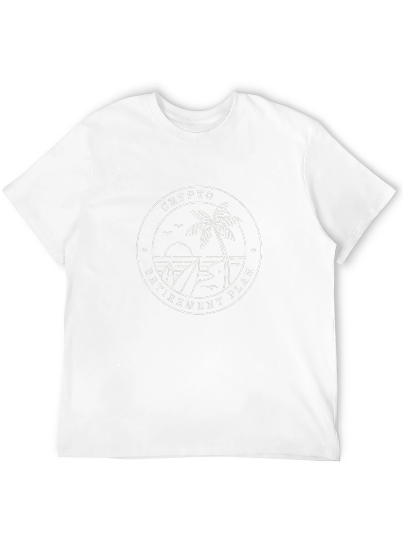 Crypto Retirement Plan Graphic Tee