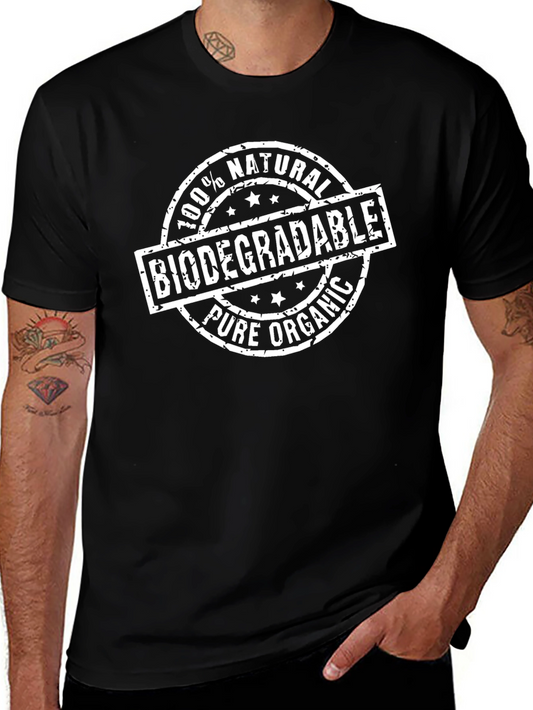 Biodegradable T-Shirt - Organic & Natural