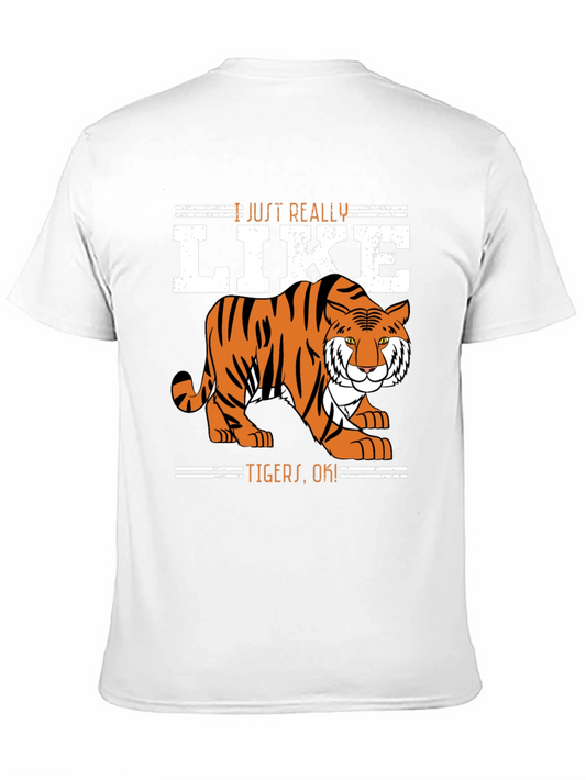 Just Really Like Tigers T-Shirt