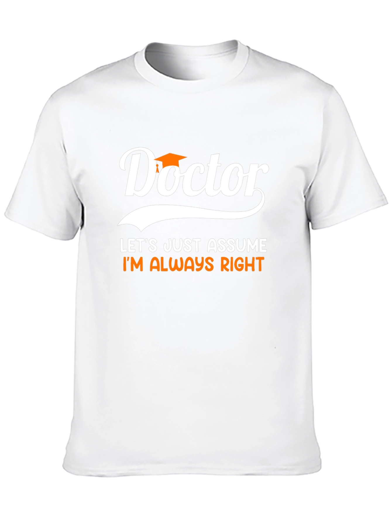 Doctor Always Right Black T-Shirt