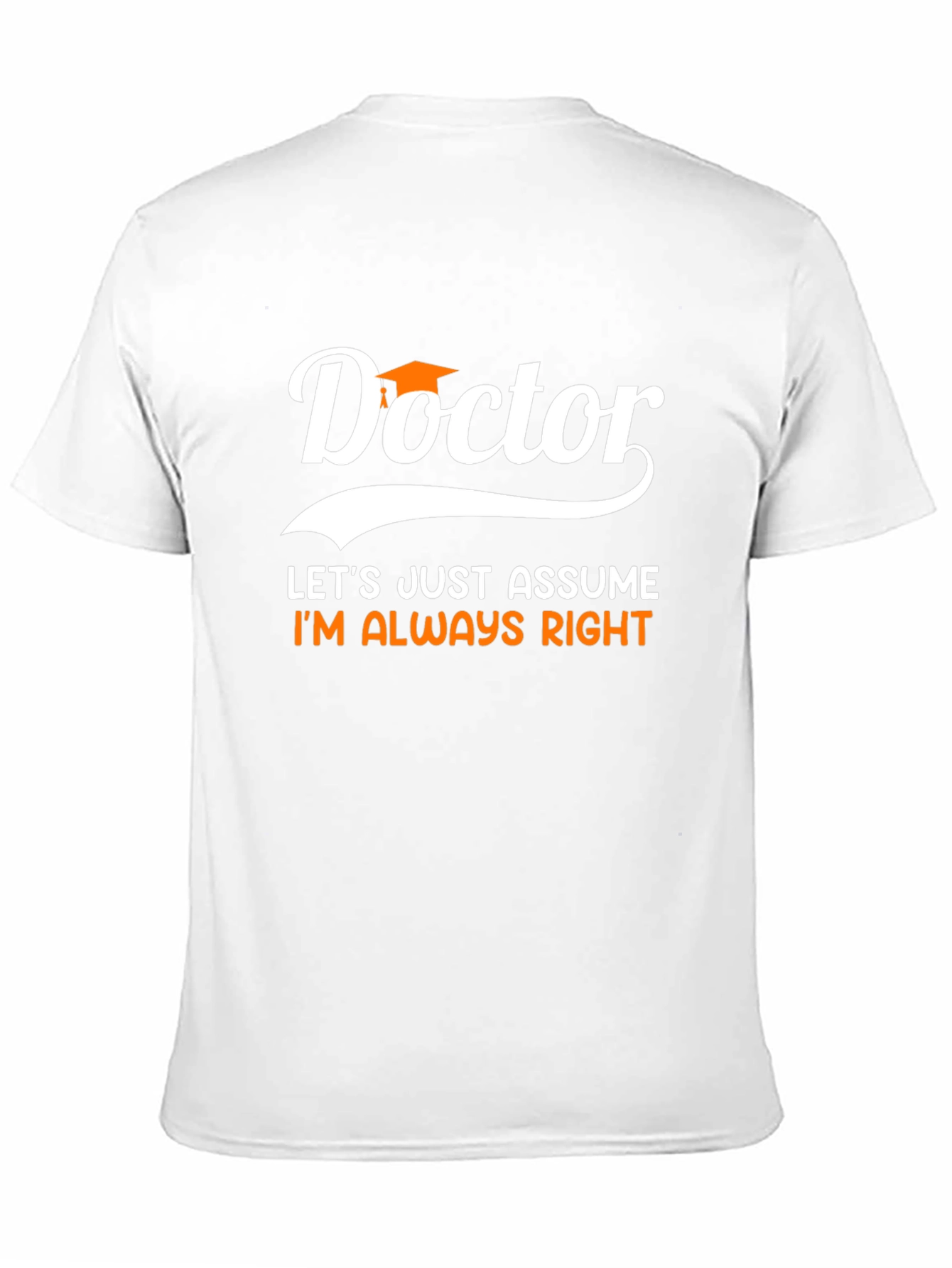 Doctor Always Right Black T-Shirt