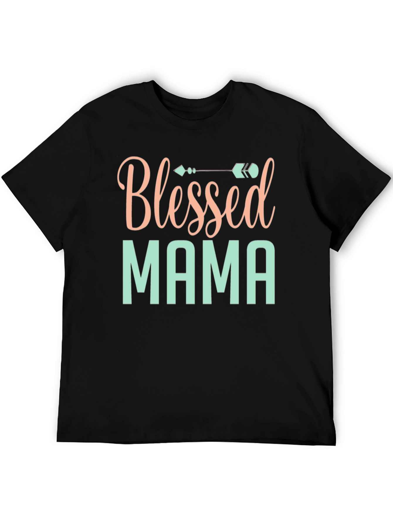 Blessed Mama Graphic T-Shirt - Stylish Comfort