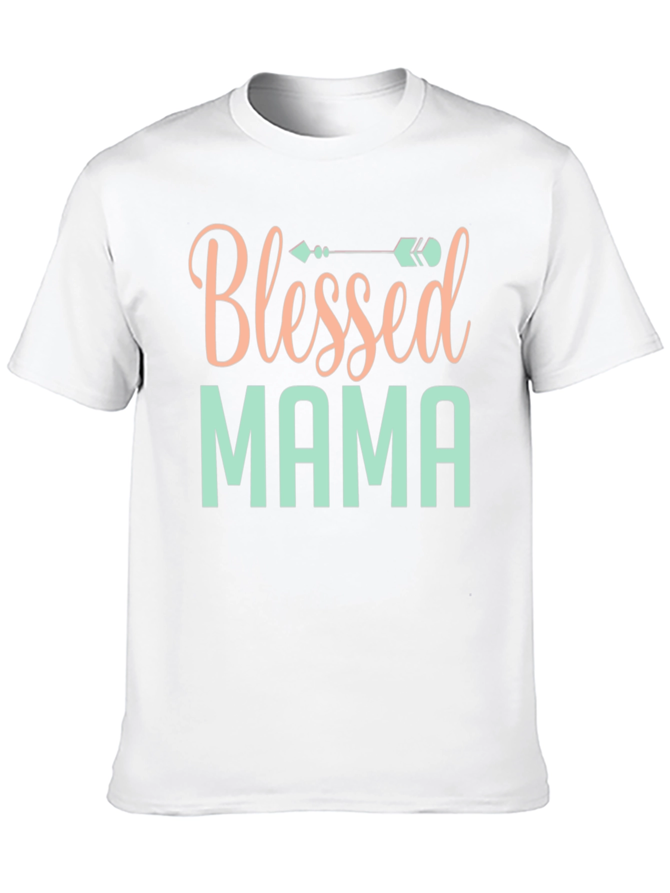 Blessed Mama Graphic T-Shirt - Stylish Comfort