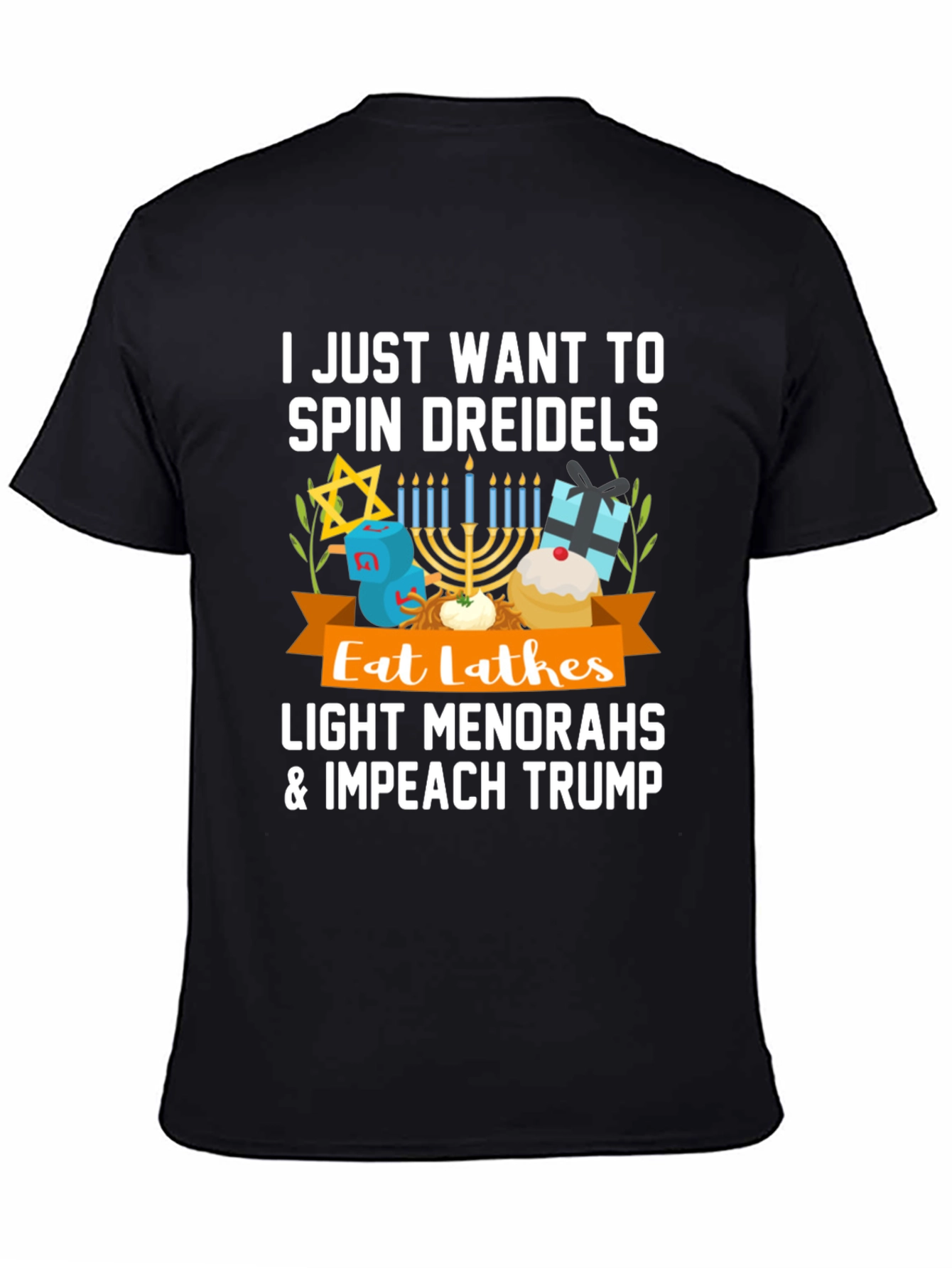 Spin Dreidels & Impeach Trump T-Shirt