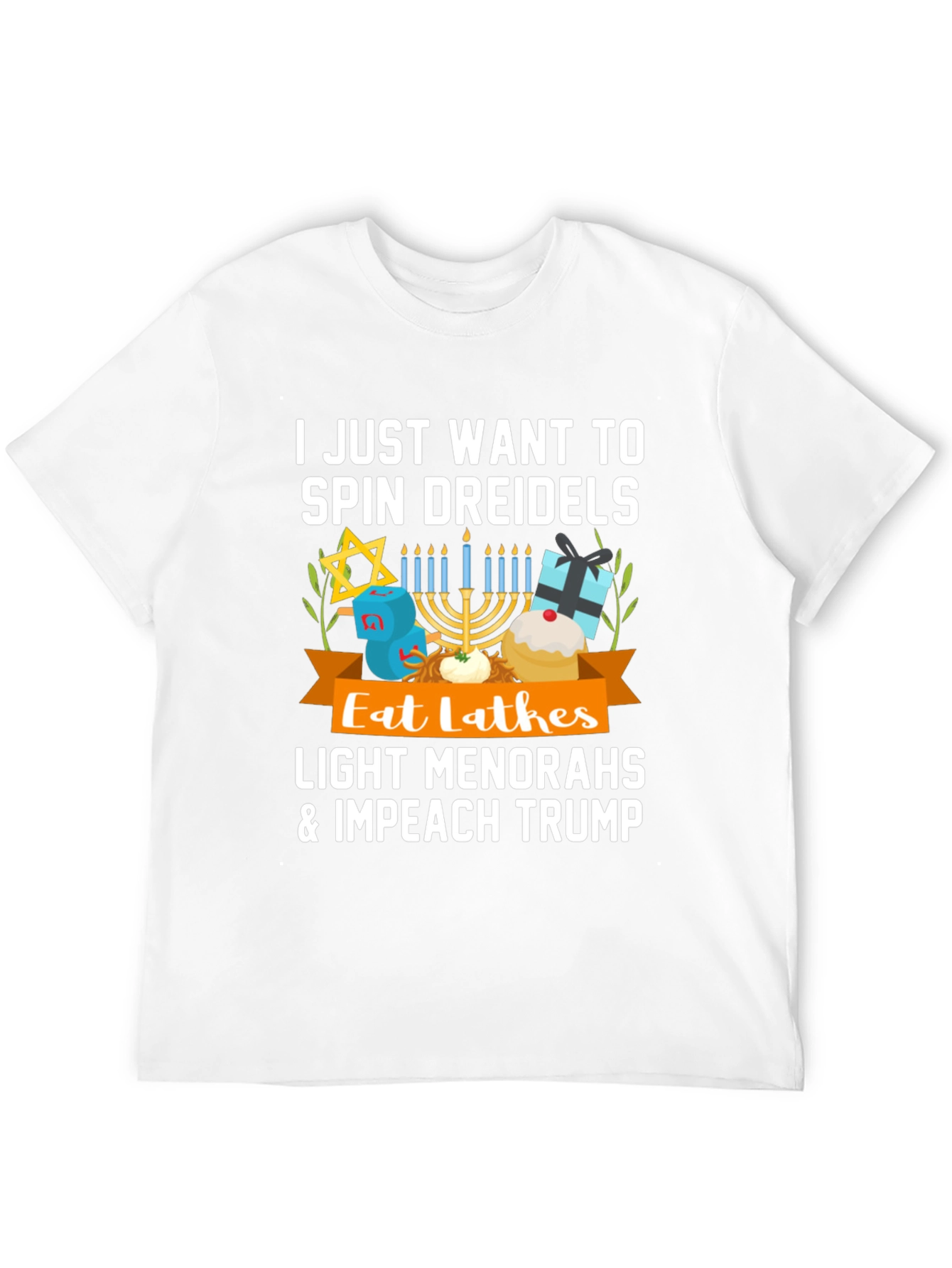 Spin Dreidels & Impeach Trump T-Shirt