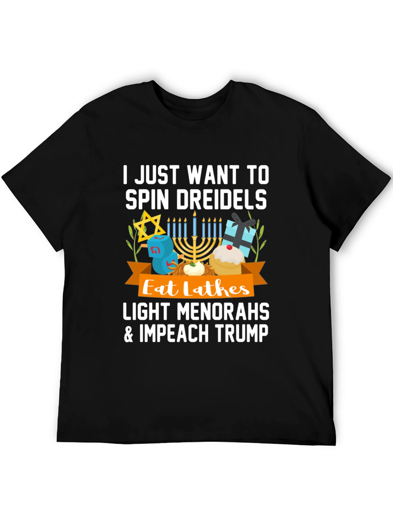 Spin Dreidels & Impeach Trump T-Shirt