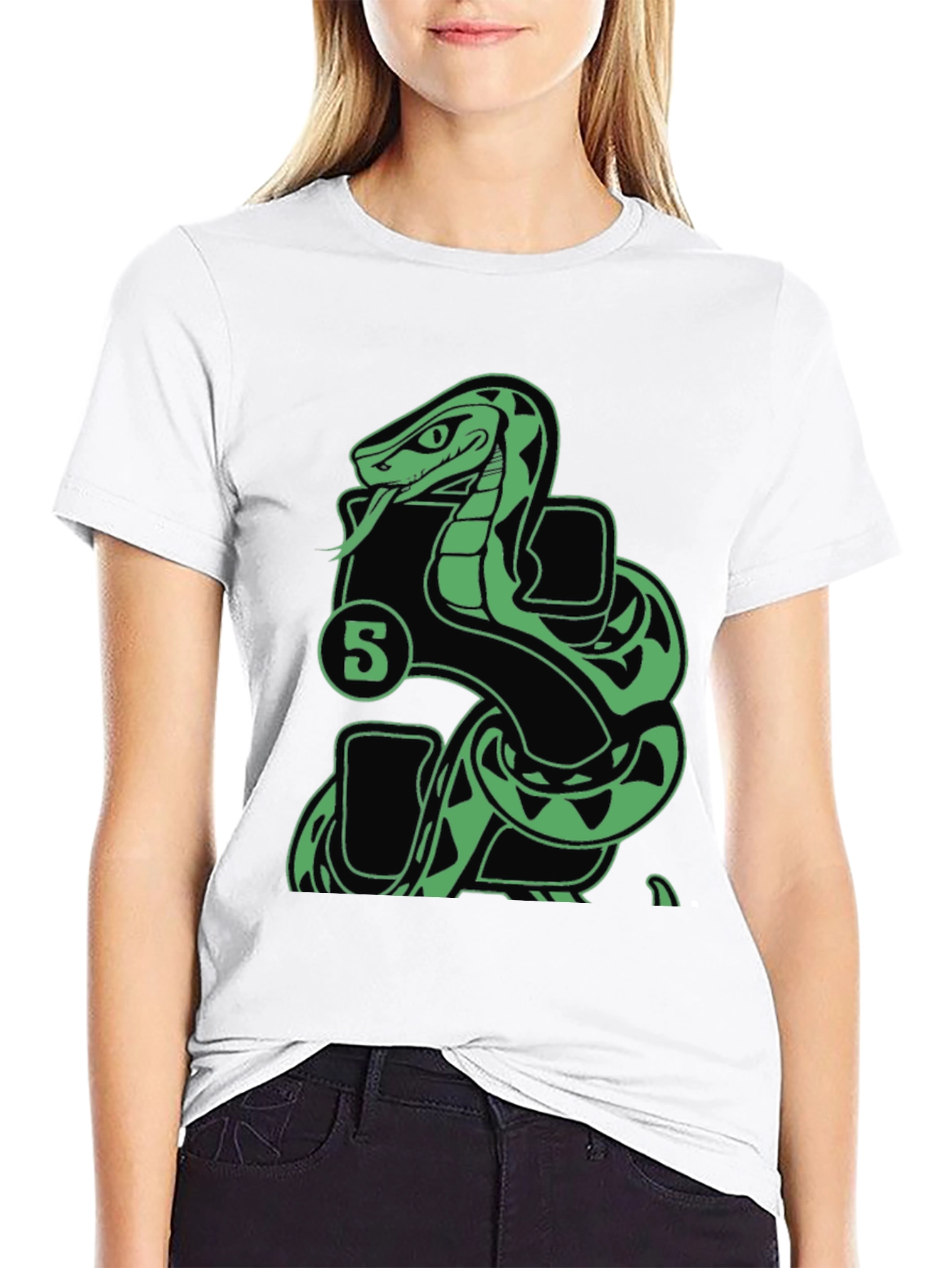 Snake 5 T-Shirt - Cool Graphic Tee
