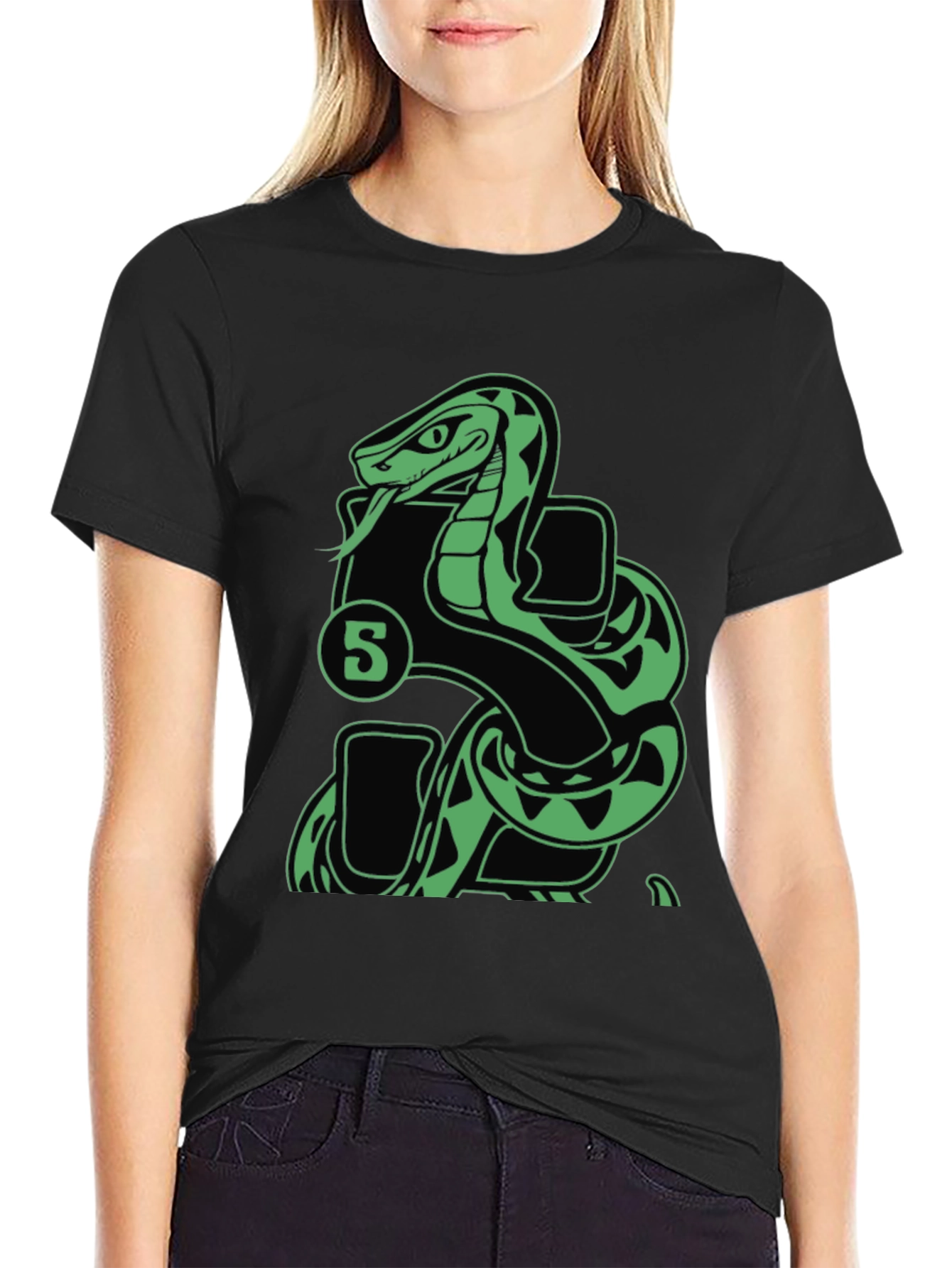 Snake 5 T-Shirt - Cool Graphic Tee
