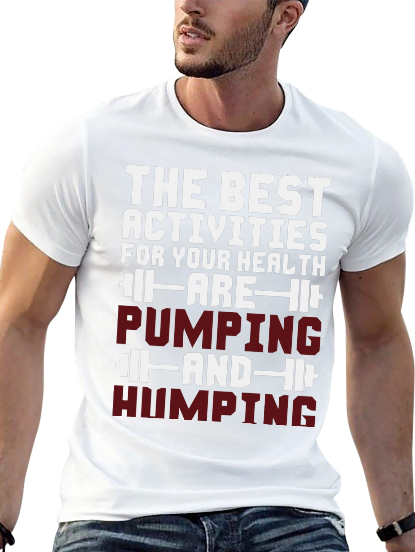 Funny Pumping and Humping Health T-Shirt