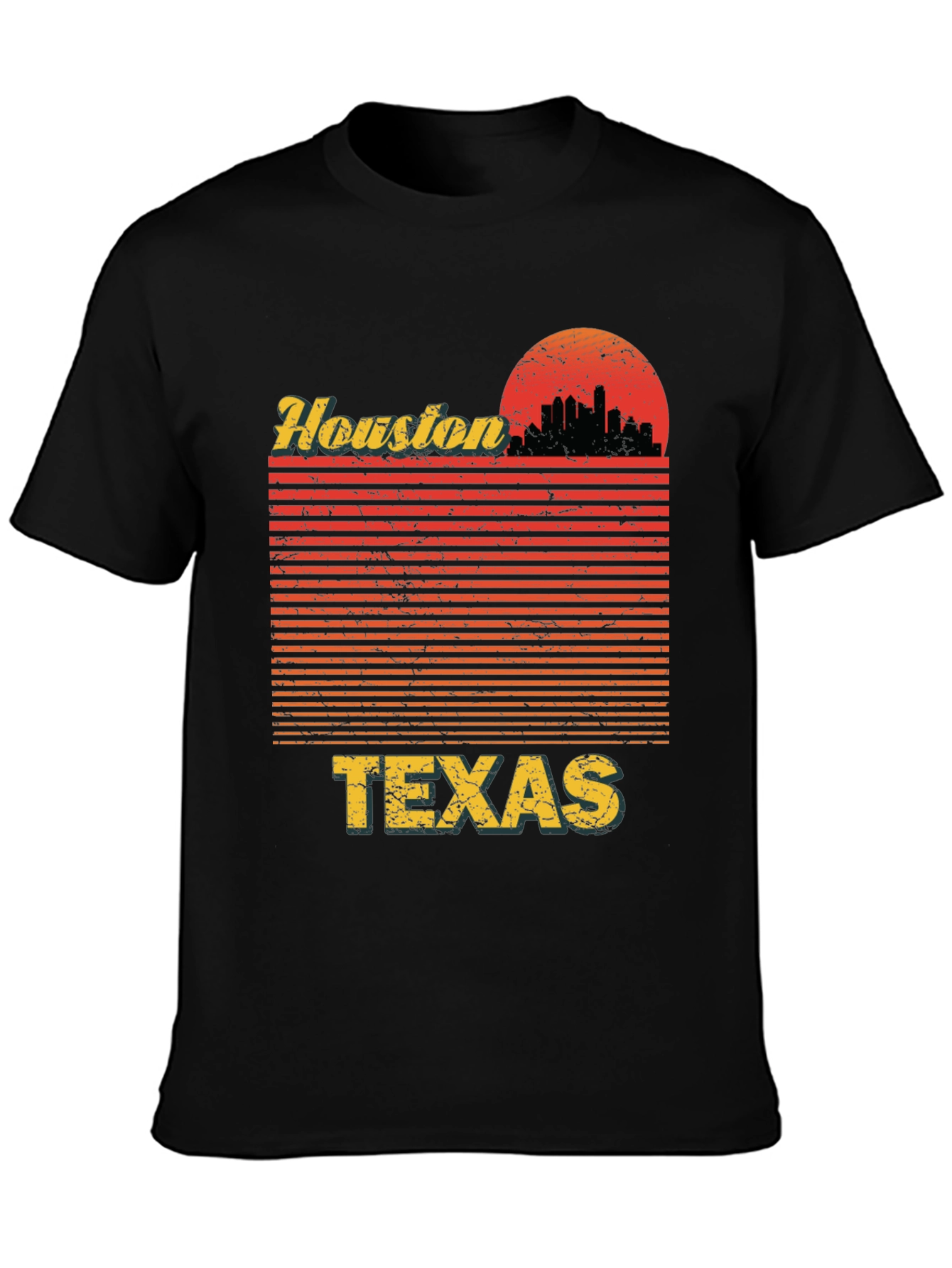 Houston Texas Retro Graphic Tee