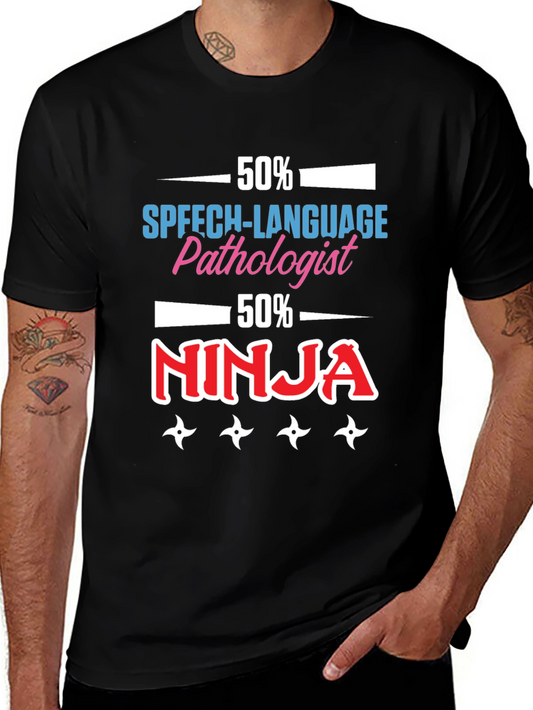 Speech Language Pathologist Ninja T-Shirt