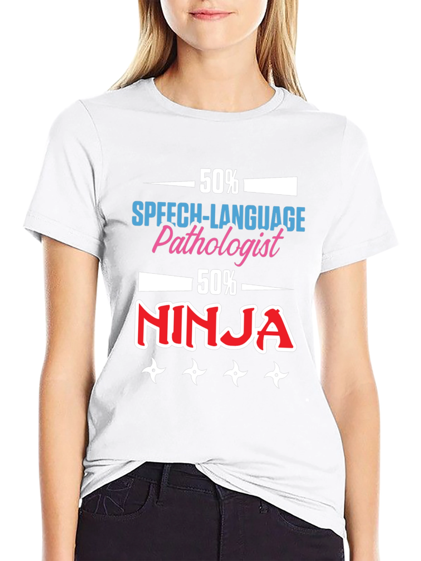 Speech Language Pathologist Ninja T-Shirt