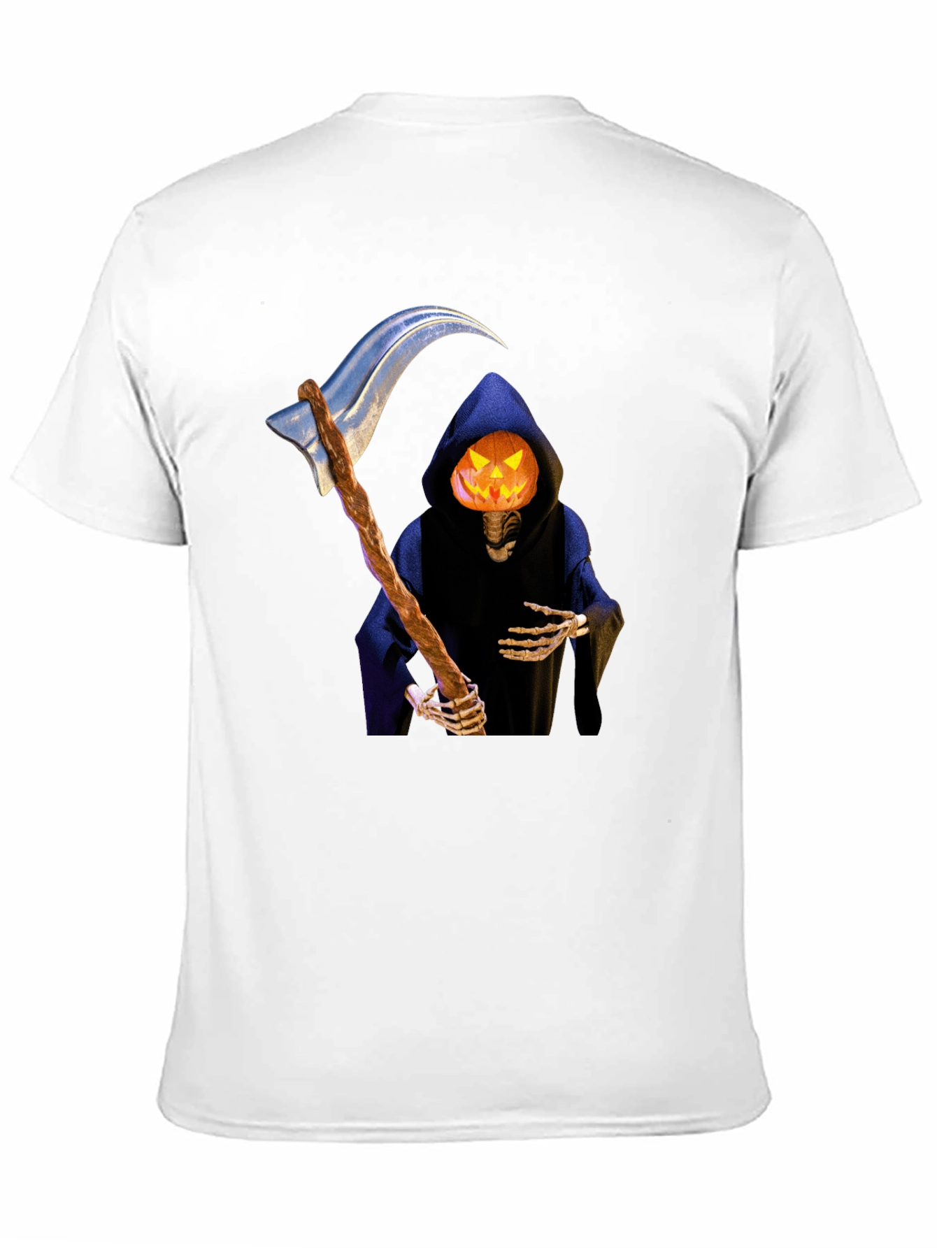Grim Reaper Pumpkin Head T-Shirt
