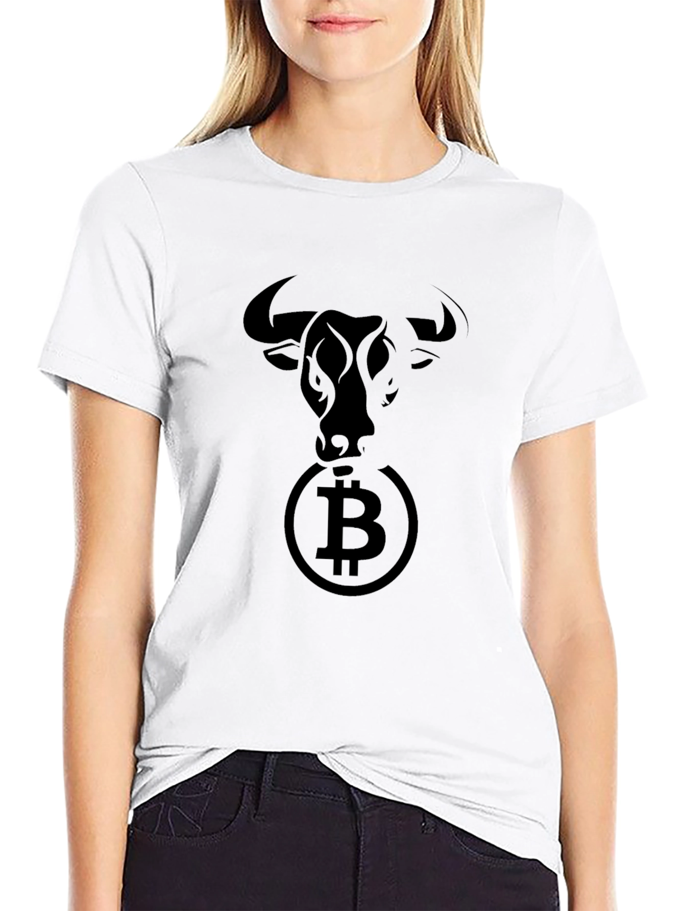 Bull Bitcoin Crypto T-Shirt