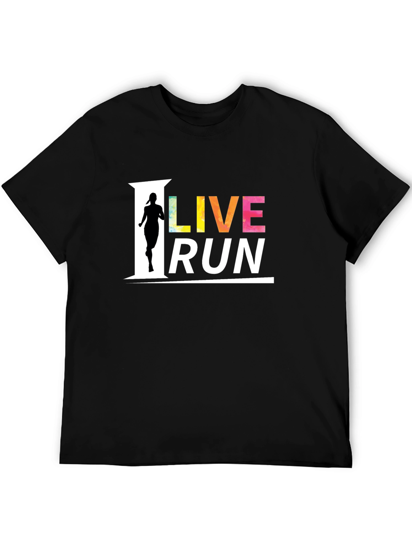 Live Run Graphic Tee - Activewear T-Shirt
