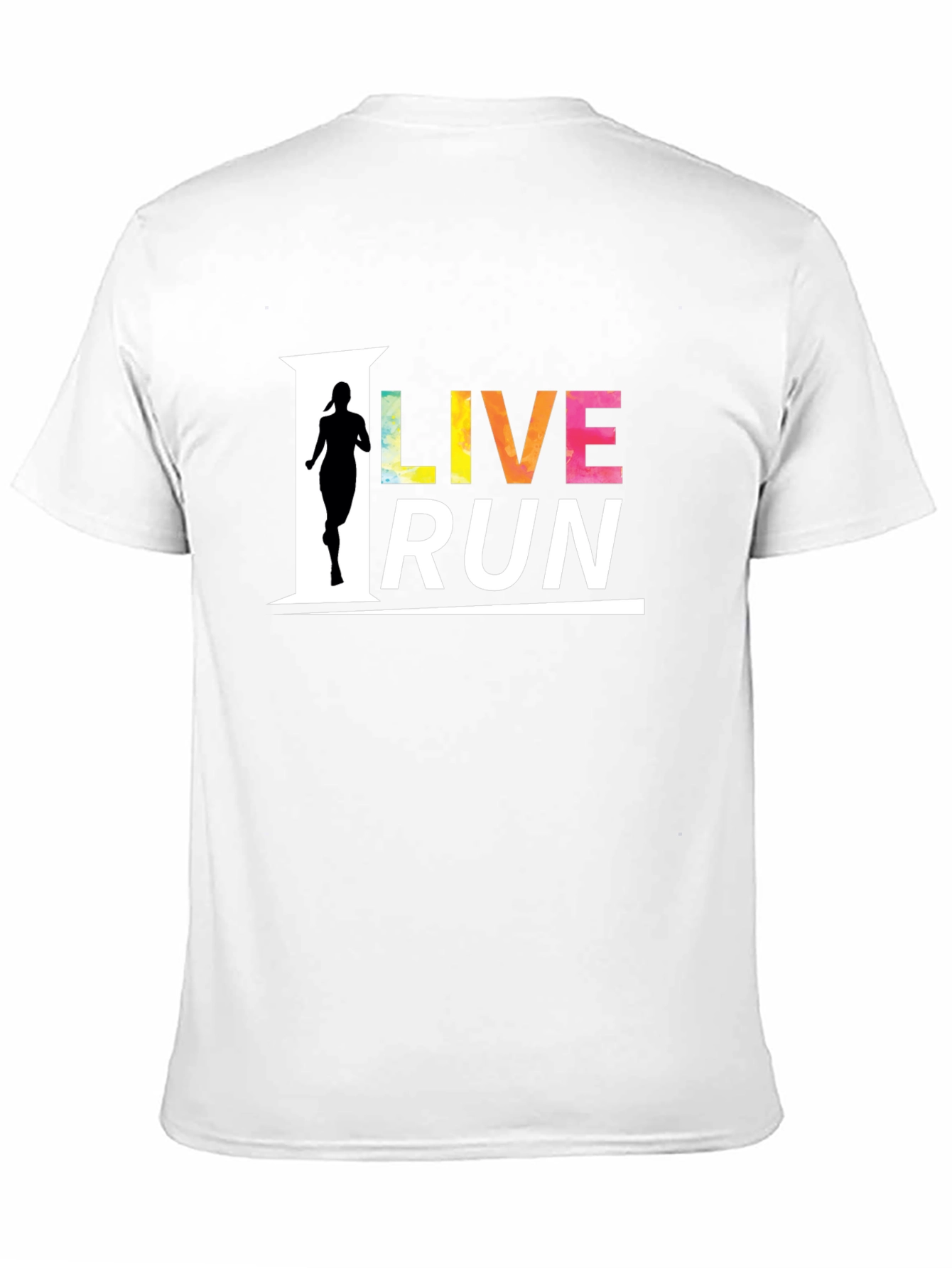 Live Run Graphic Tee - Activewear T-Shirt