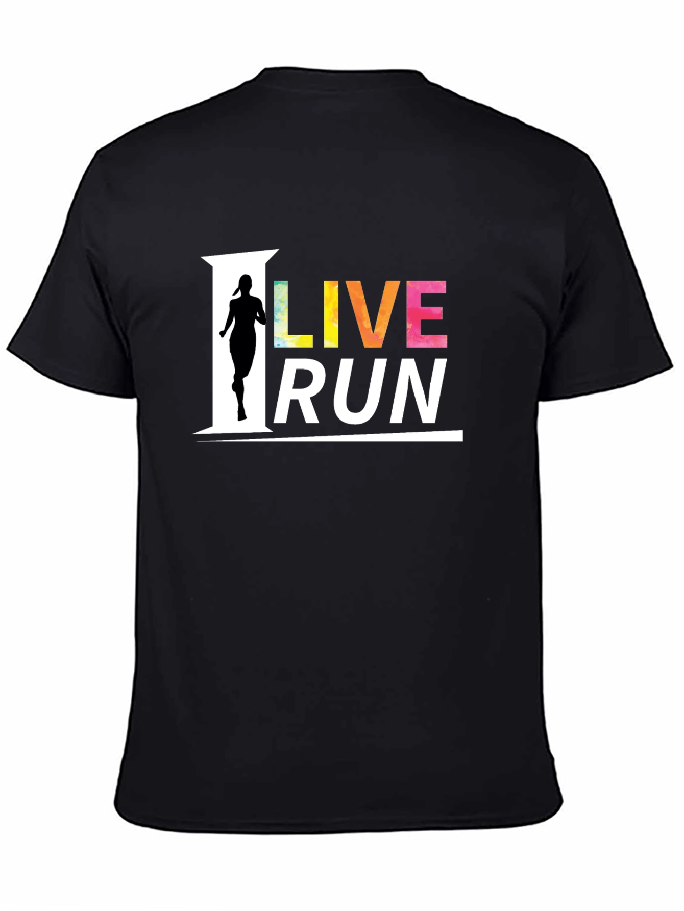 Live Run Graphic Tee - Activewear T-Shirt