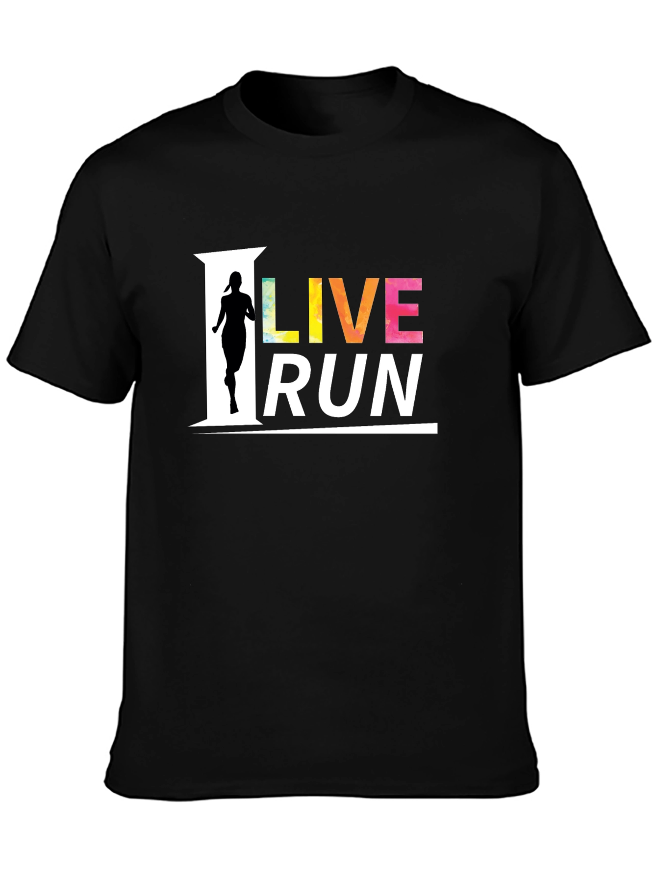 Live Run Graphic Tee - Activewear T-Shirt