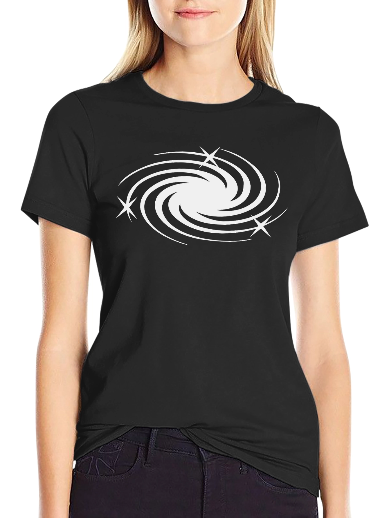 Galaxy Swirl T-Shirt - Cosmic Style