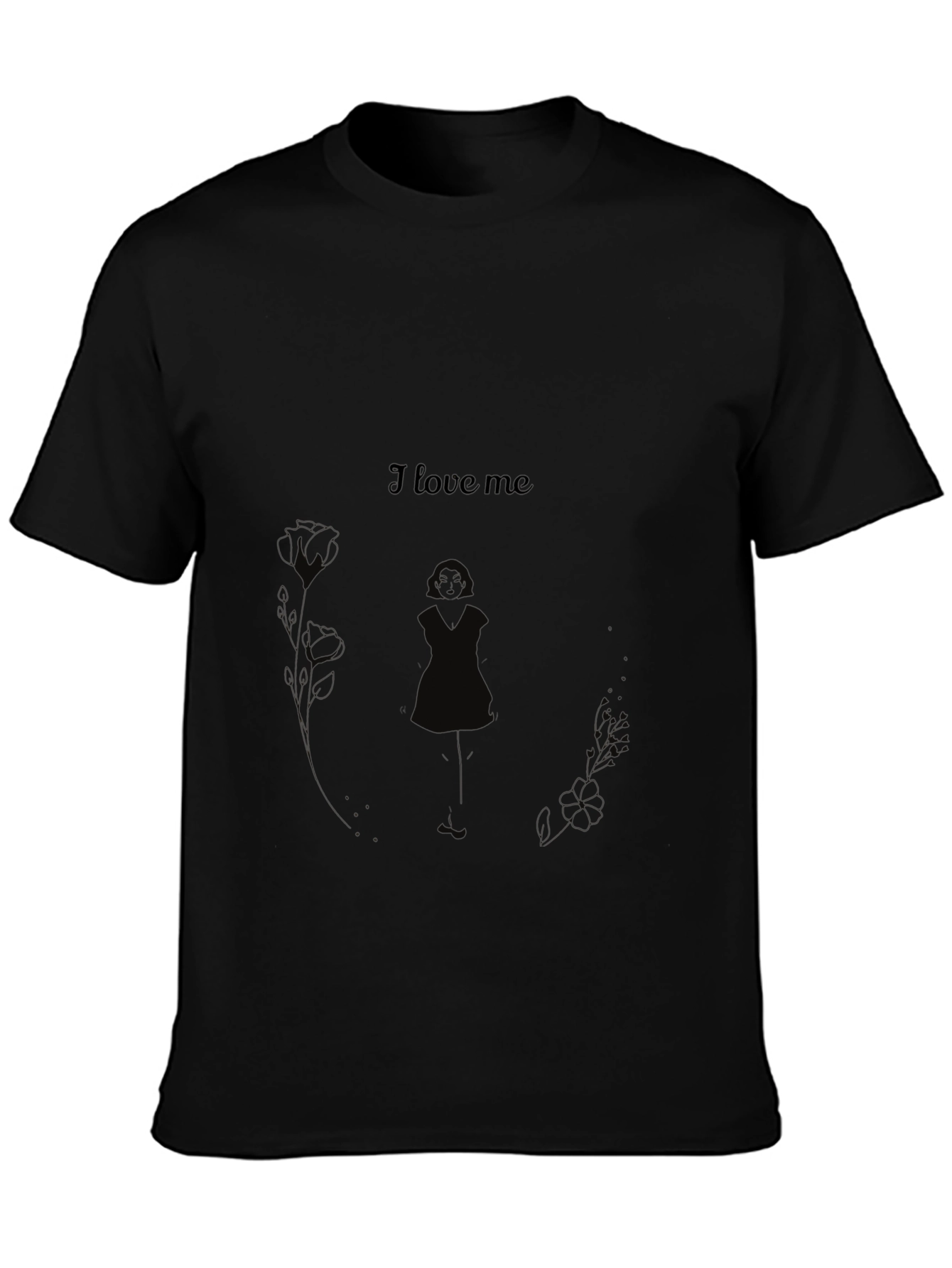 I Love Me Black Graphic Tee
