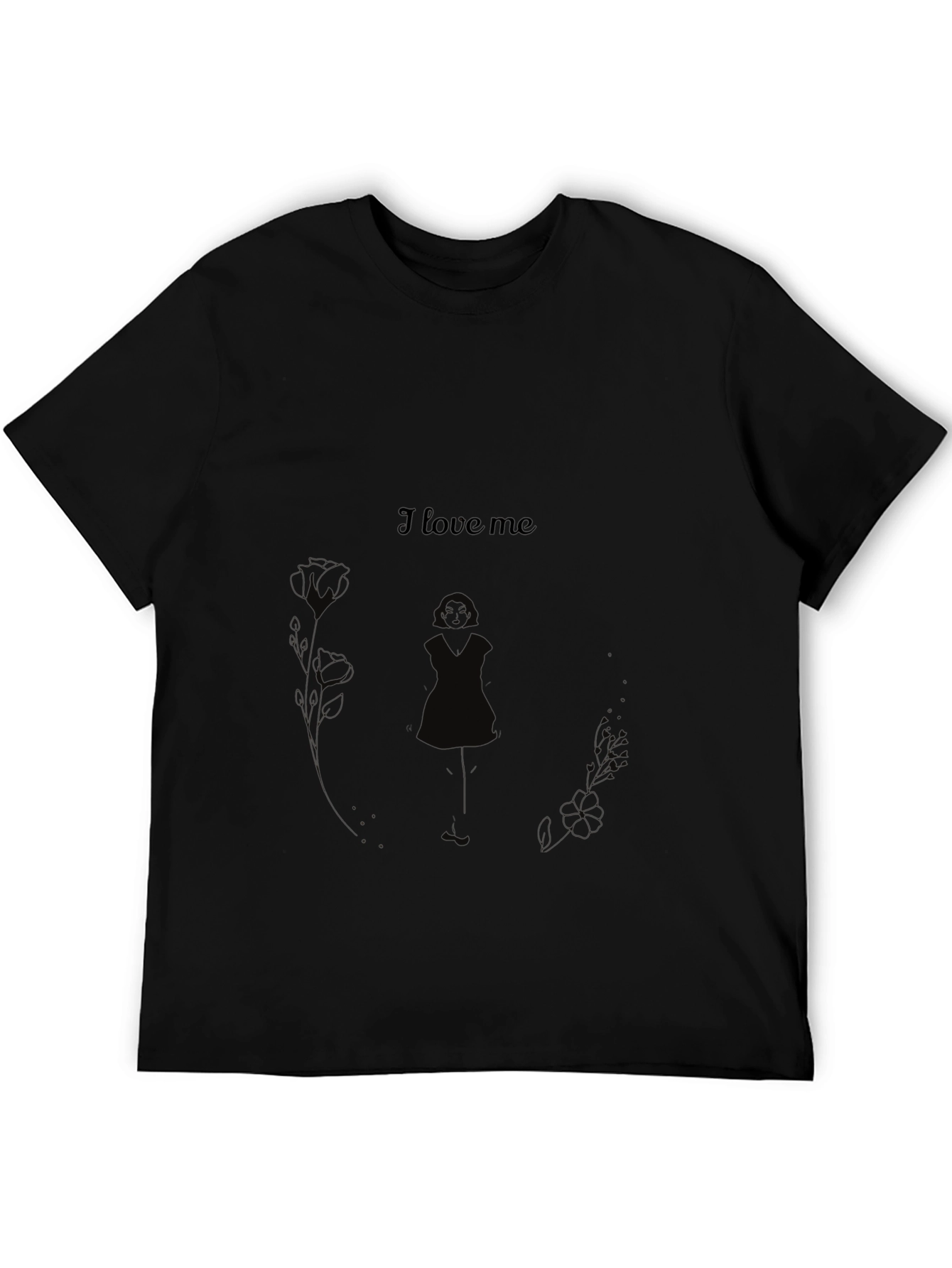 I Love Me Black Graphic Tee