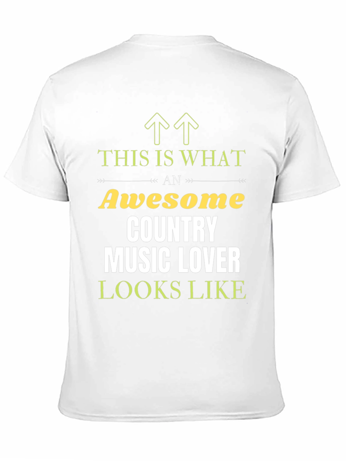 Awesome Country Music Lover T-Shirt