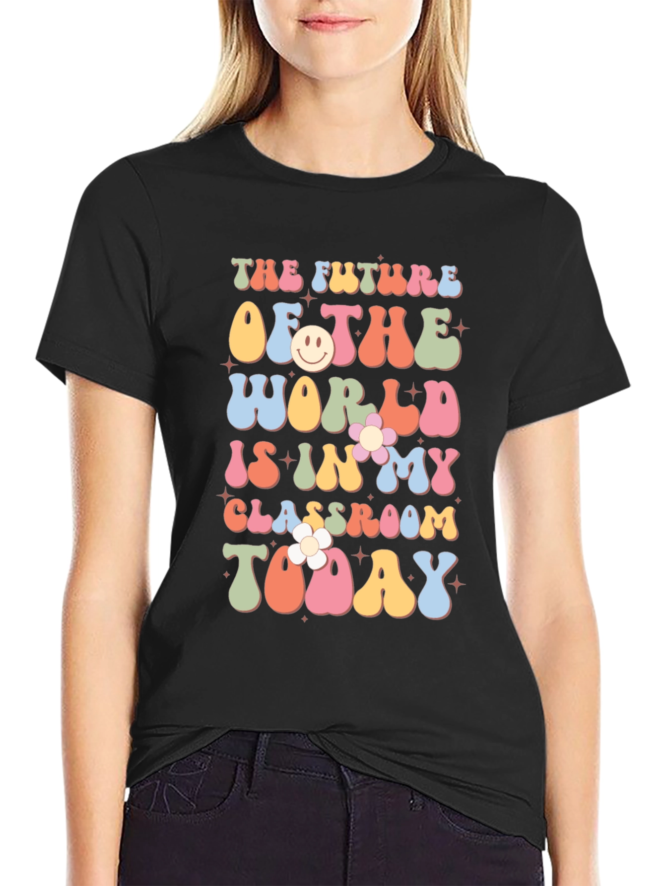 Future World Classroom Teacher T-Shirt