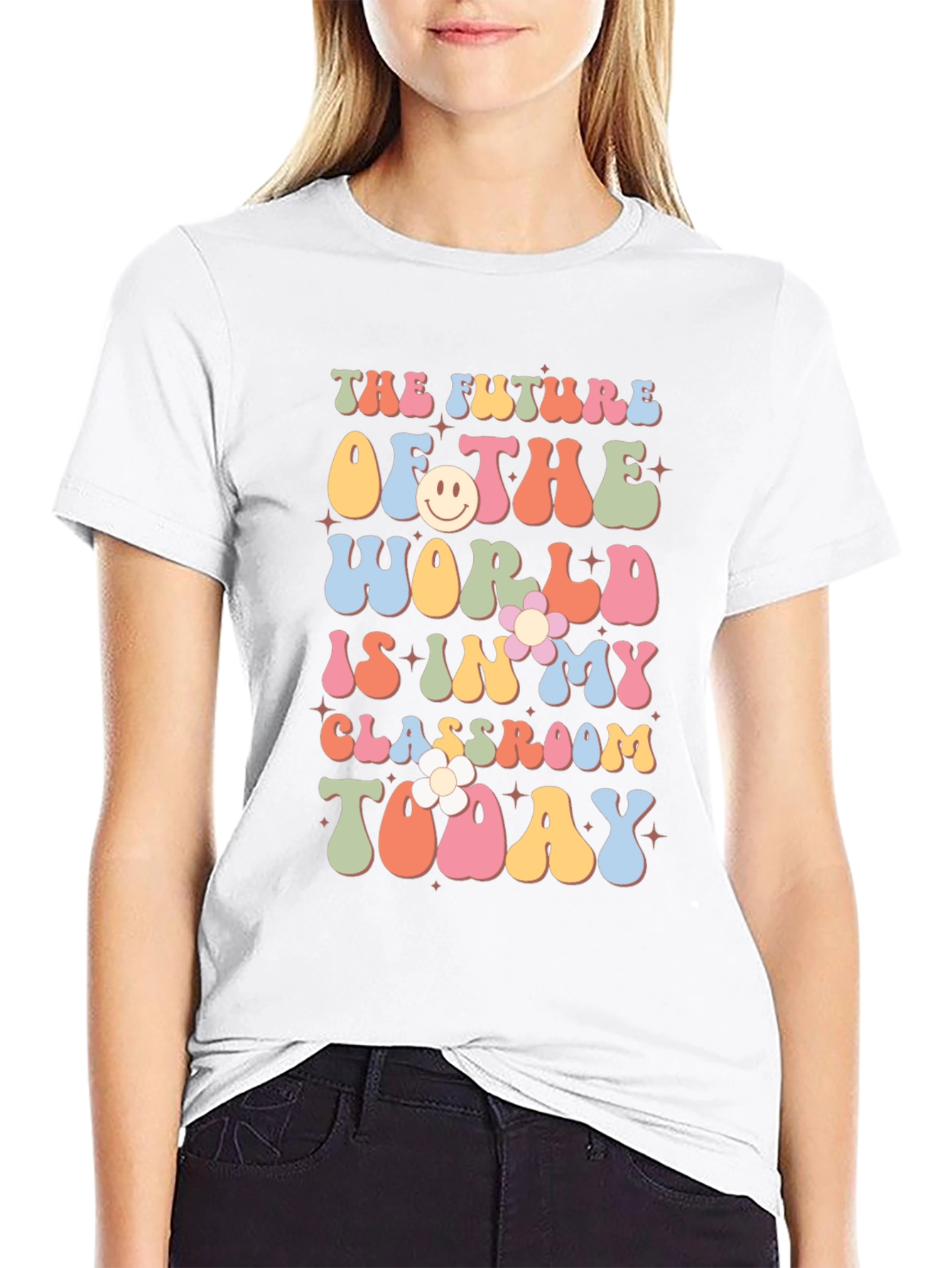 Future World Classroom Teacher T-Shirt