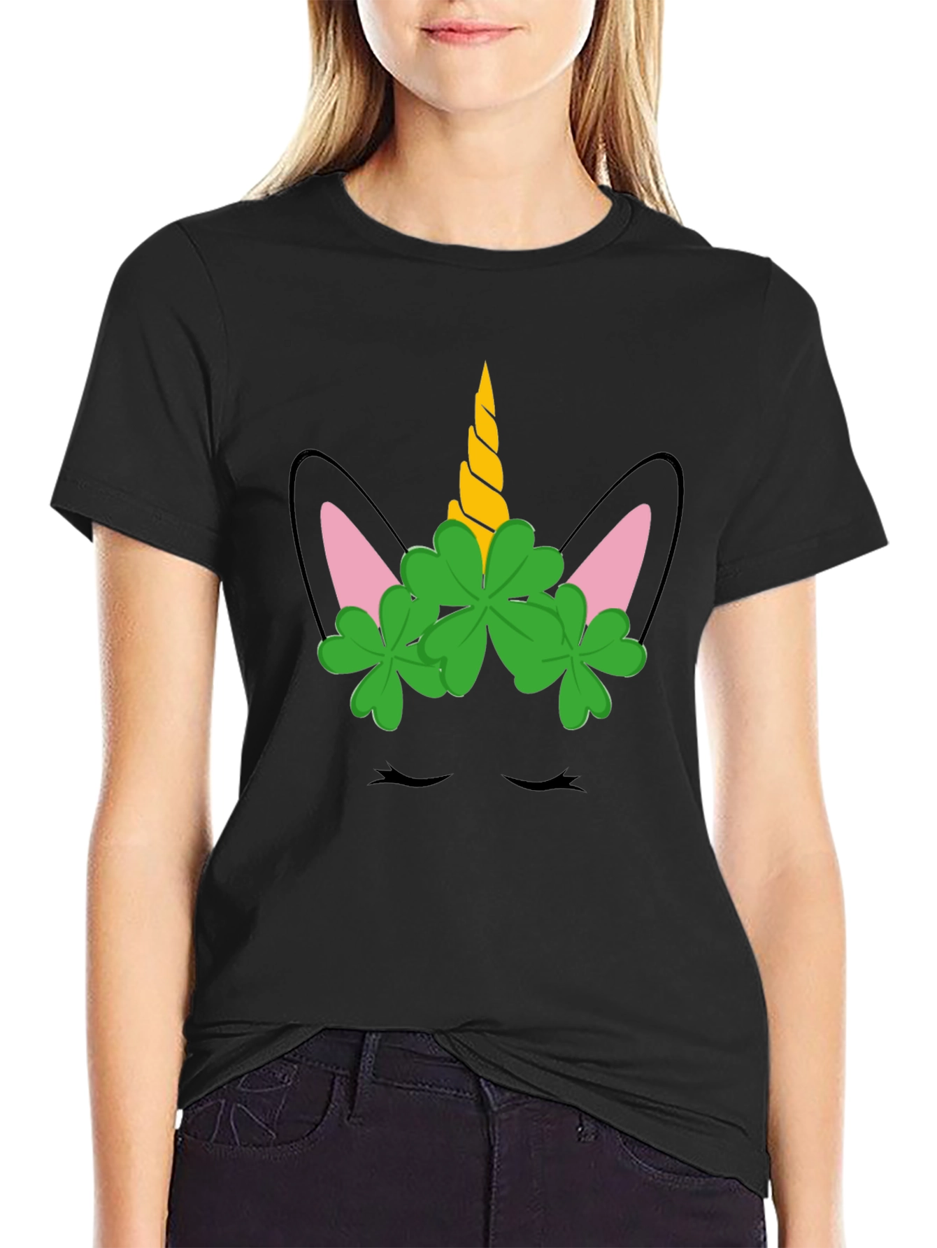 Lucky Unicorn St. Patricks Day T-Shirt
